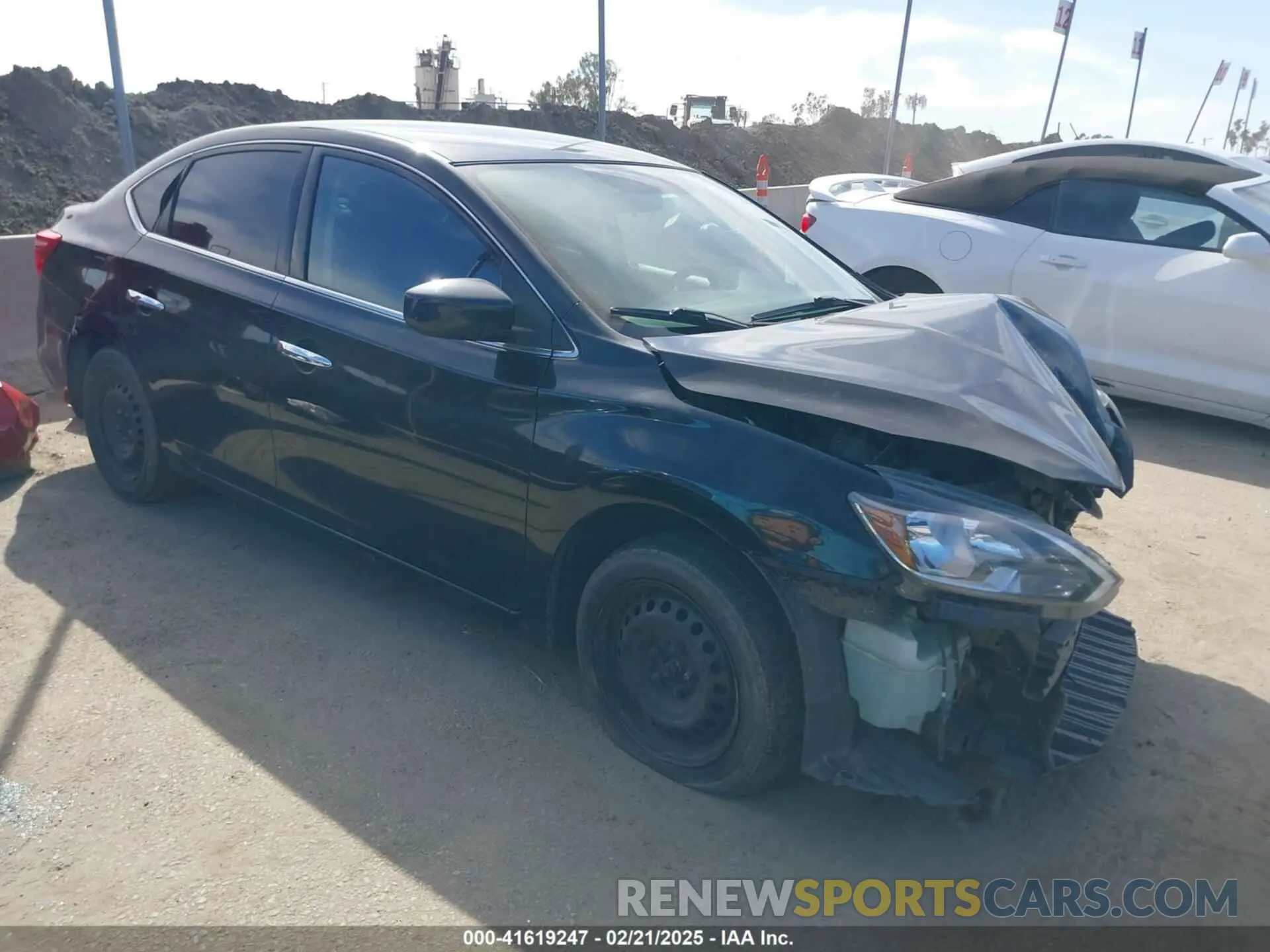 1 Фотография поврежденного автомобиля 3N1AB7AP3KY301246 NISSAN SENTRA 2019