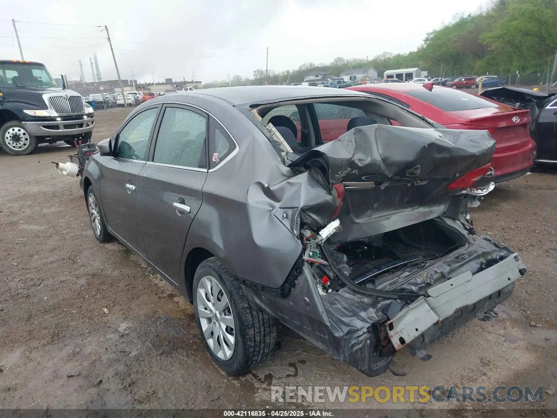 3 Фотография поврежденного автомобиля 3N1AB7AP3KY311503 NISSAN SENTRA 2019