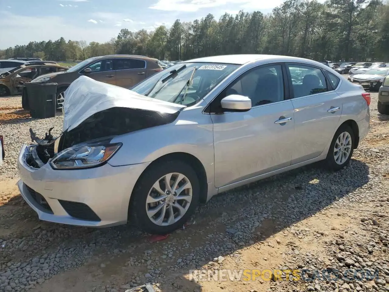 1 Фотография поврежденного автомобиля 3N1AB7AP3KY335283 NISSAN SENTRA 2019