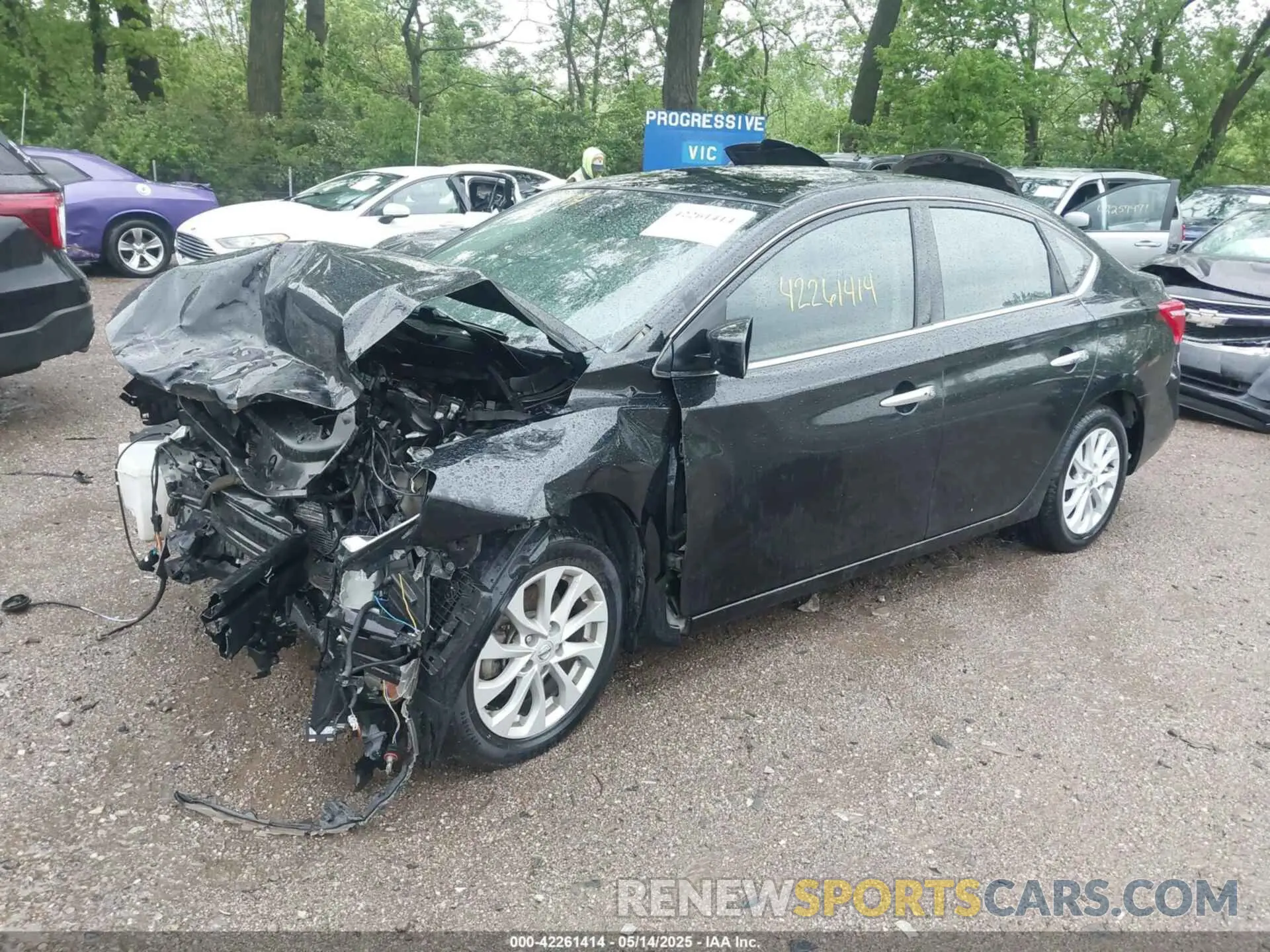 2 Фотография поврежденного автомобиля 3N1AB7AP3KY337910 NISSAN SENTRA 2019