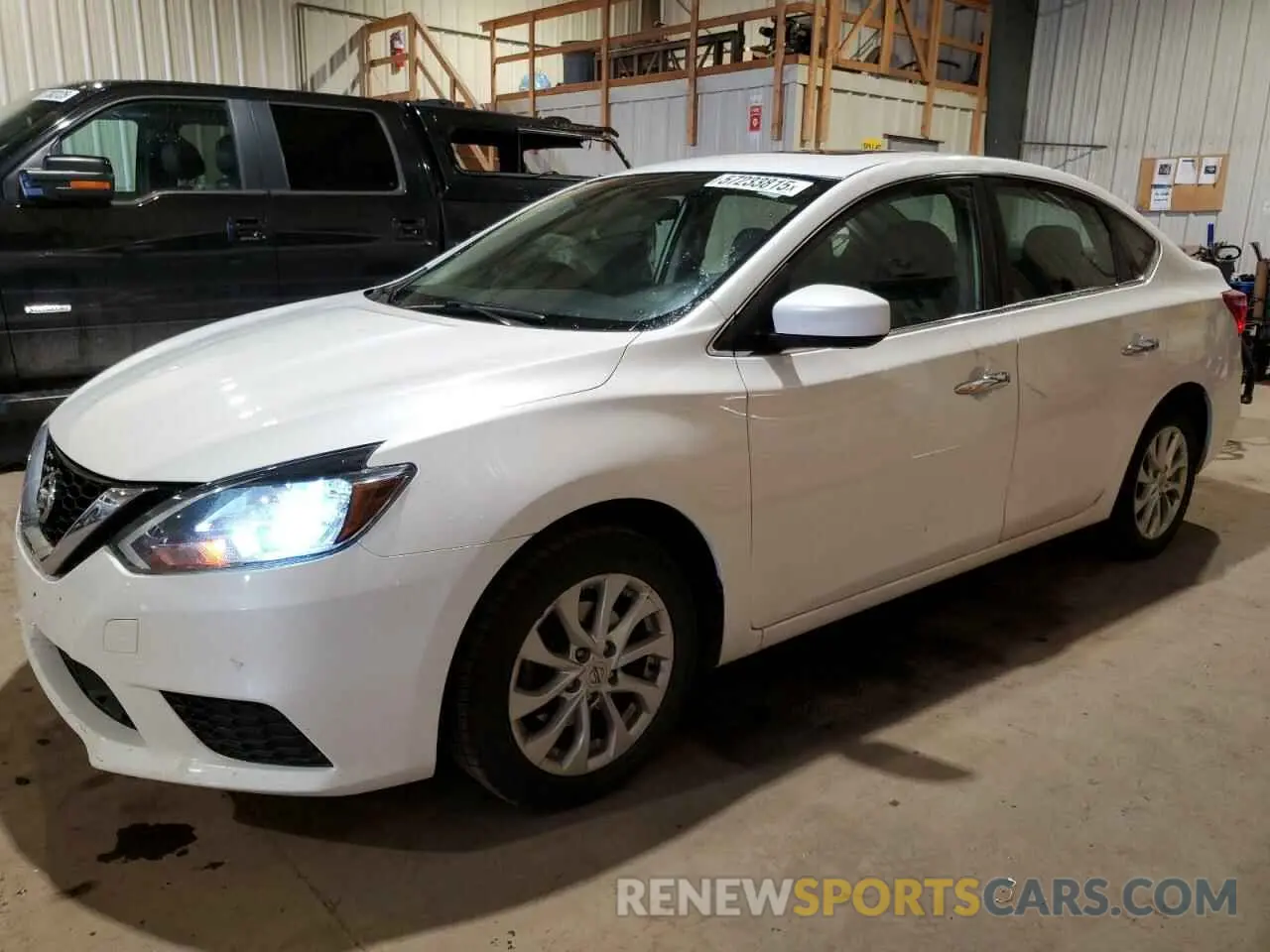 1 Photograph of a damaged car 3N1AB7AP3KY339396 NISSAN SENTRA 2019