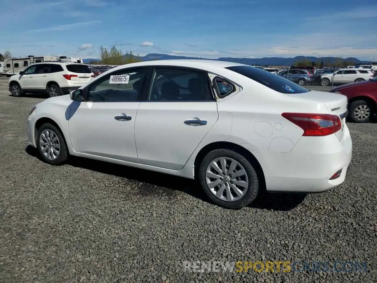 2 Photograph of a damaged car 3N1AB7AP3KY363732 NISSAN SENTRA 2019
