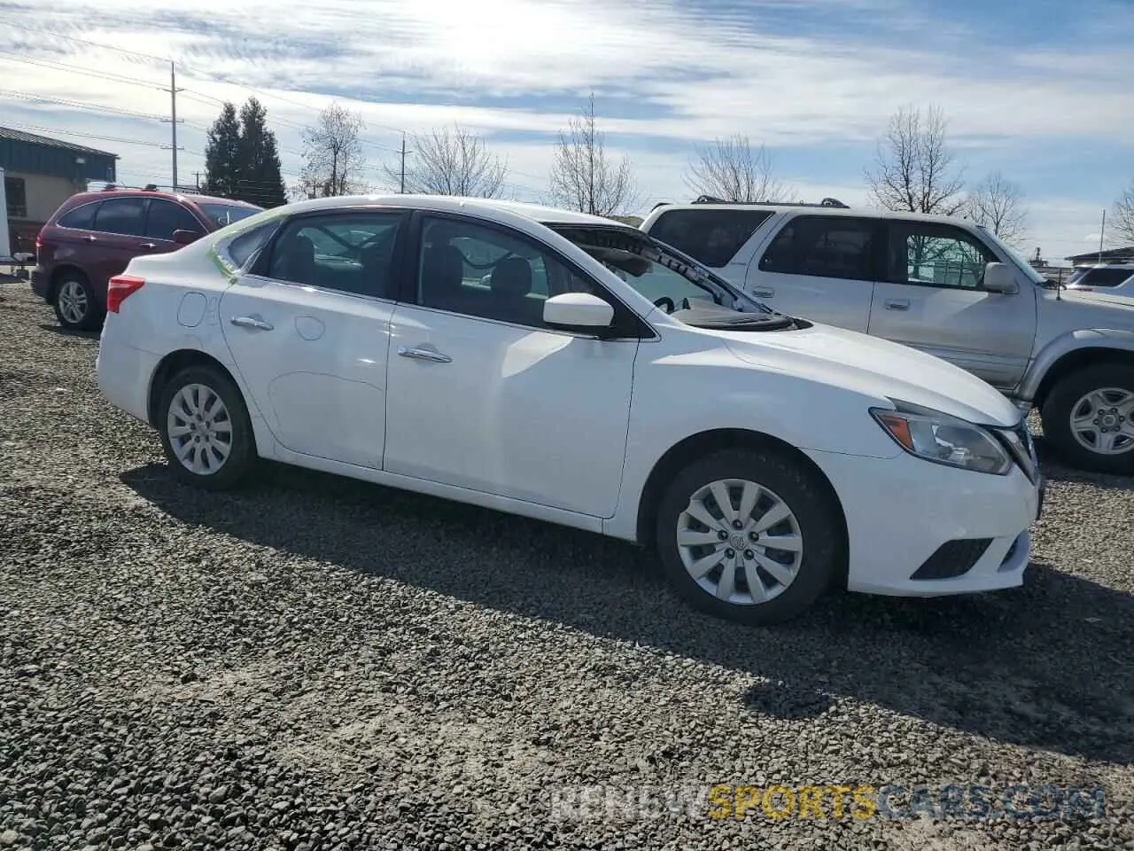 4 Photograph of a damaged car 3N1AB7AP3KY363732 NISSAN SENTRA 2019