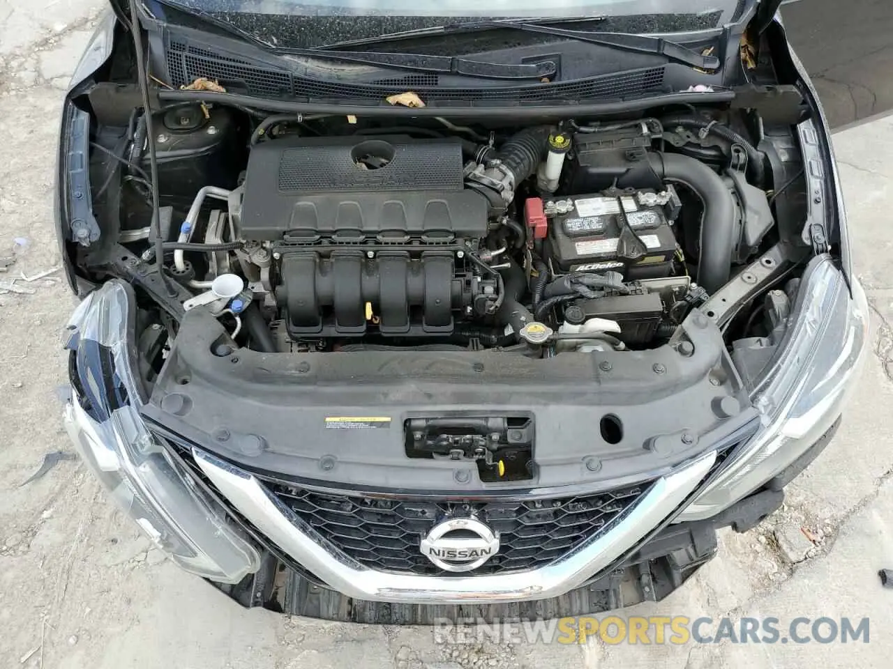 11 Фотография поврежденного автомобиля 3N1AB7AP3KY367828 NISSAN SENTRA 2019