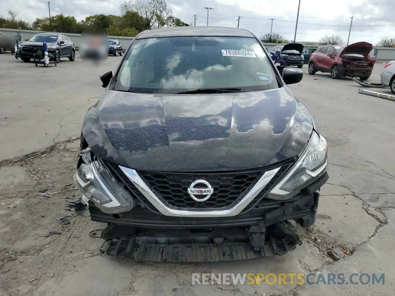 5 Фотография поврежденного автомобиля 3N1AB7AP3KY367828 NISSAN SENTRA 2019