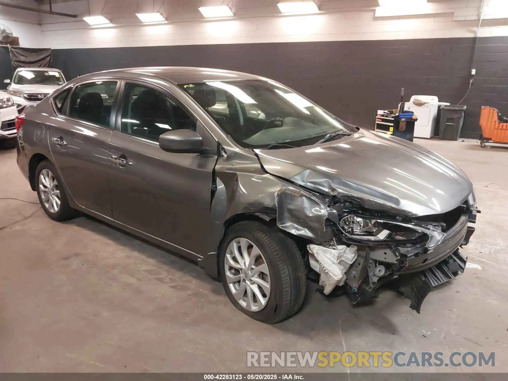 1 Фотография поврежденного автомобиля 3N1AB7AP3KY368736 NISSAN SENTRA 2019