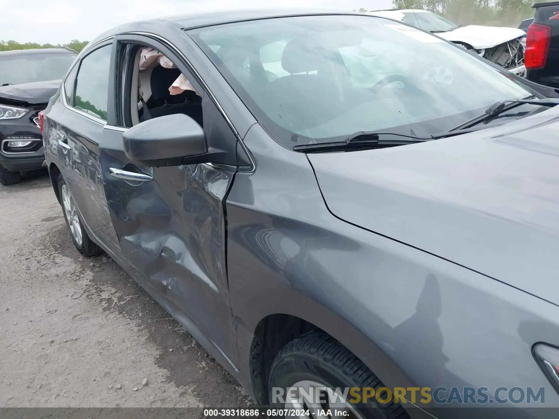 6 Photograph of a damaged car 3N1AB7AP3KY368915 NISSAN SENTRA 2019