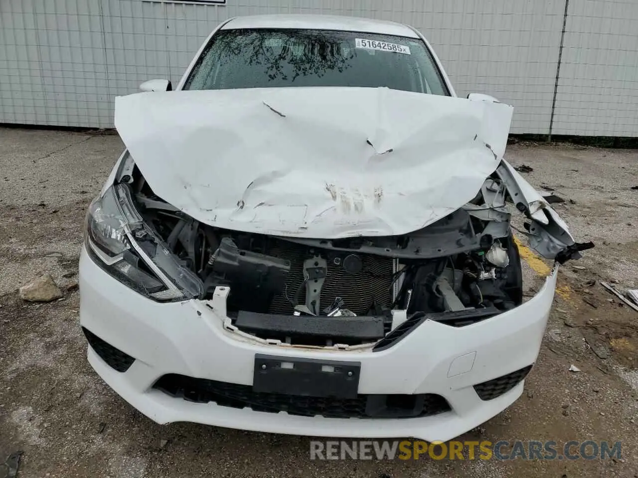 5 Фотография поврежденного автомобиля 3N1AB7AP3KY374407 NISSAN SENTRA 2019