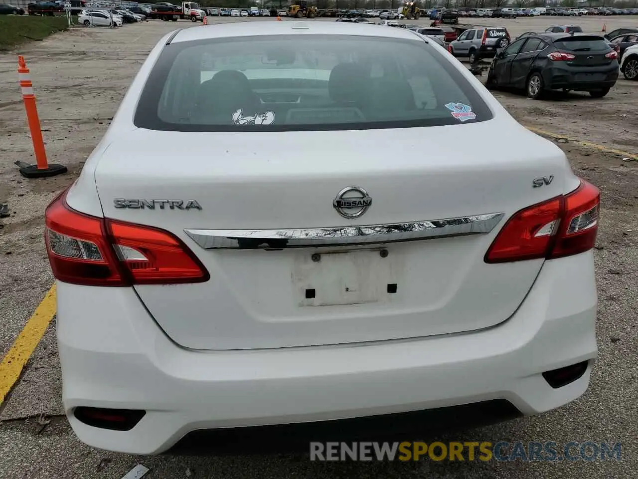 6 Фотография поврежденного автомобиля 3N1AB7AP3KY374407 NISSAN SENTRA 2019
