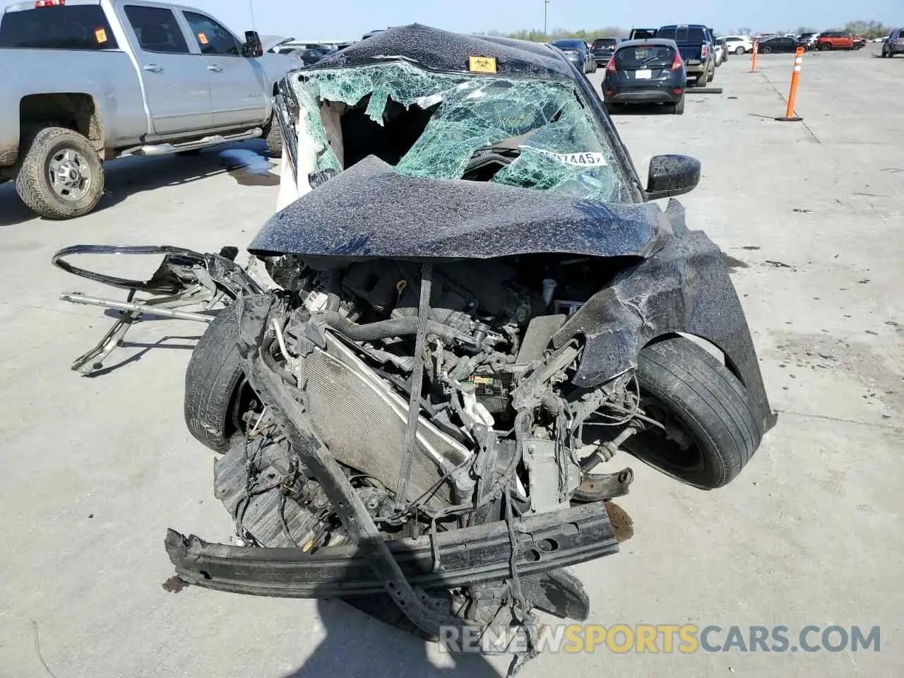 5 Photograph of a damaged car 3N1AB7AP3KY380353 NISSAN SENTRA 2019