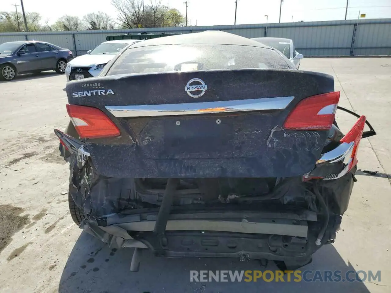 6 Photograph of a damaged car 3N1AB7AP3KY380353 NISSAN SENTRA 2019