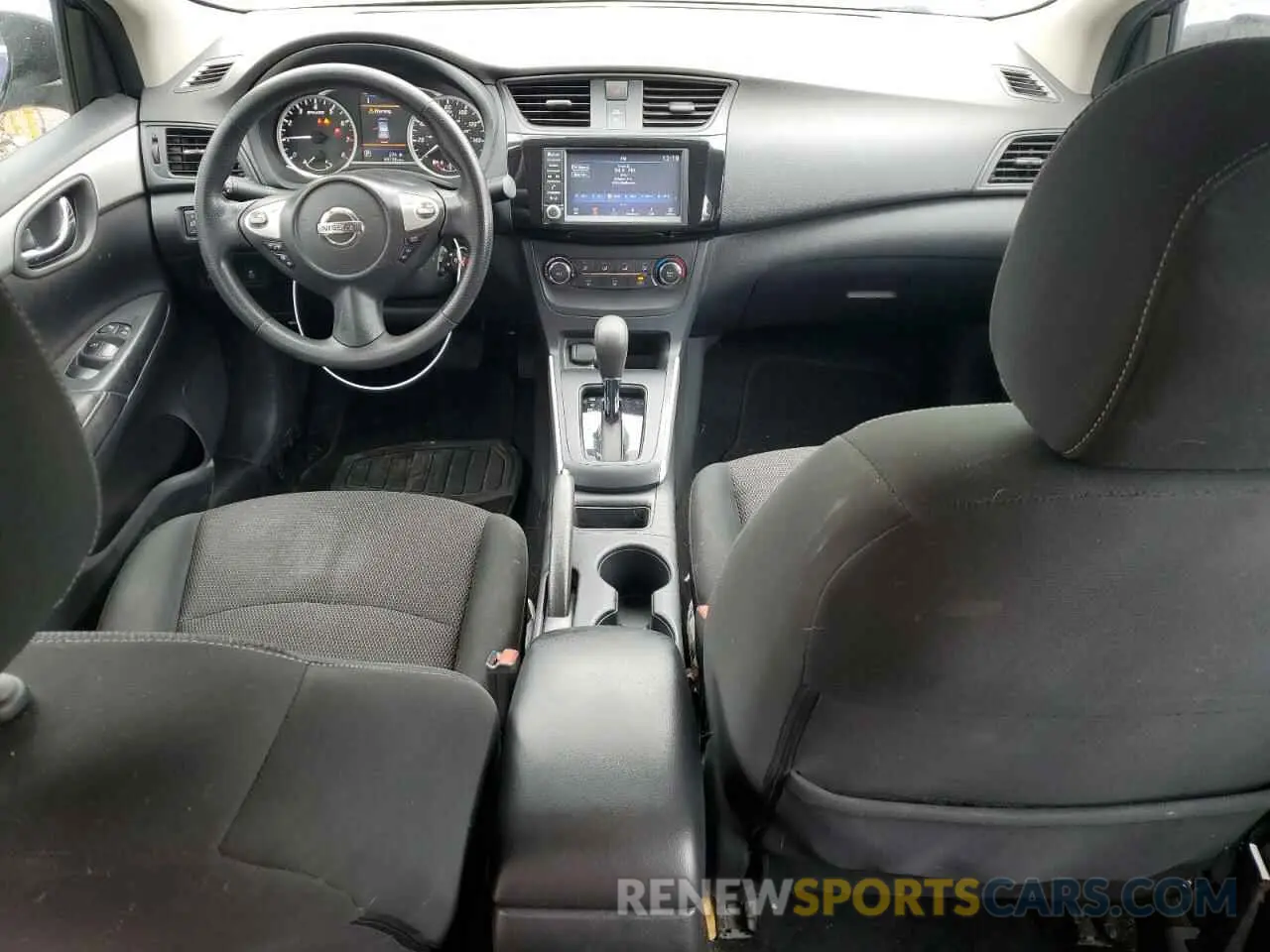 8 Photograph of a damaged car 3N1AB7AP3KY383382 NISSAN SENTRA 2019