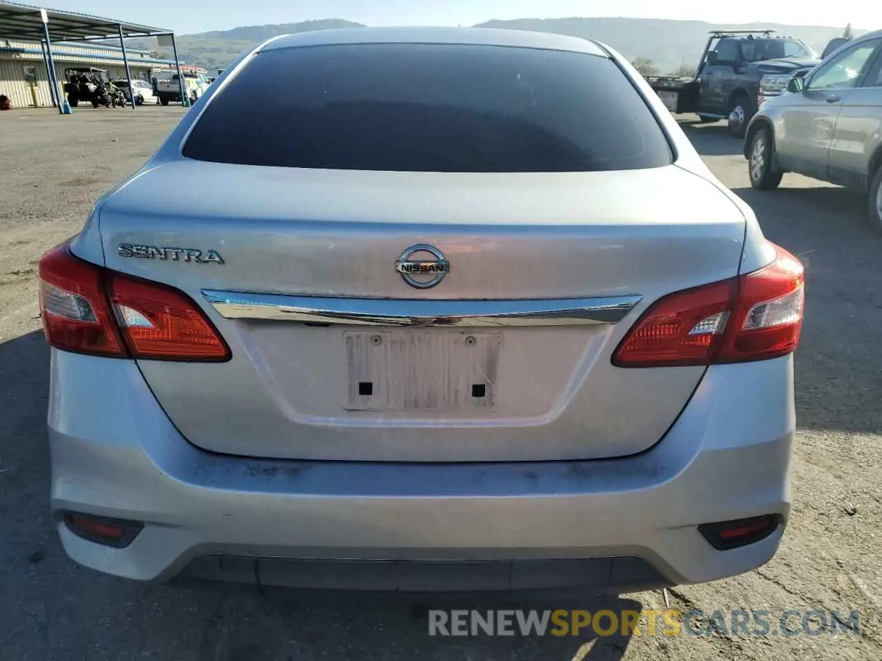 6 Photograph of a damaged car 3N1AB7AP3KY386671 NISSAN SENTRA 2019