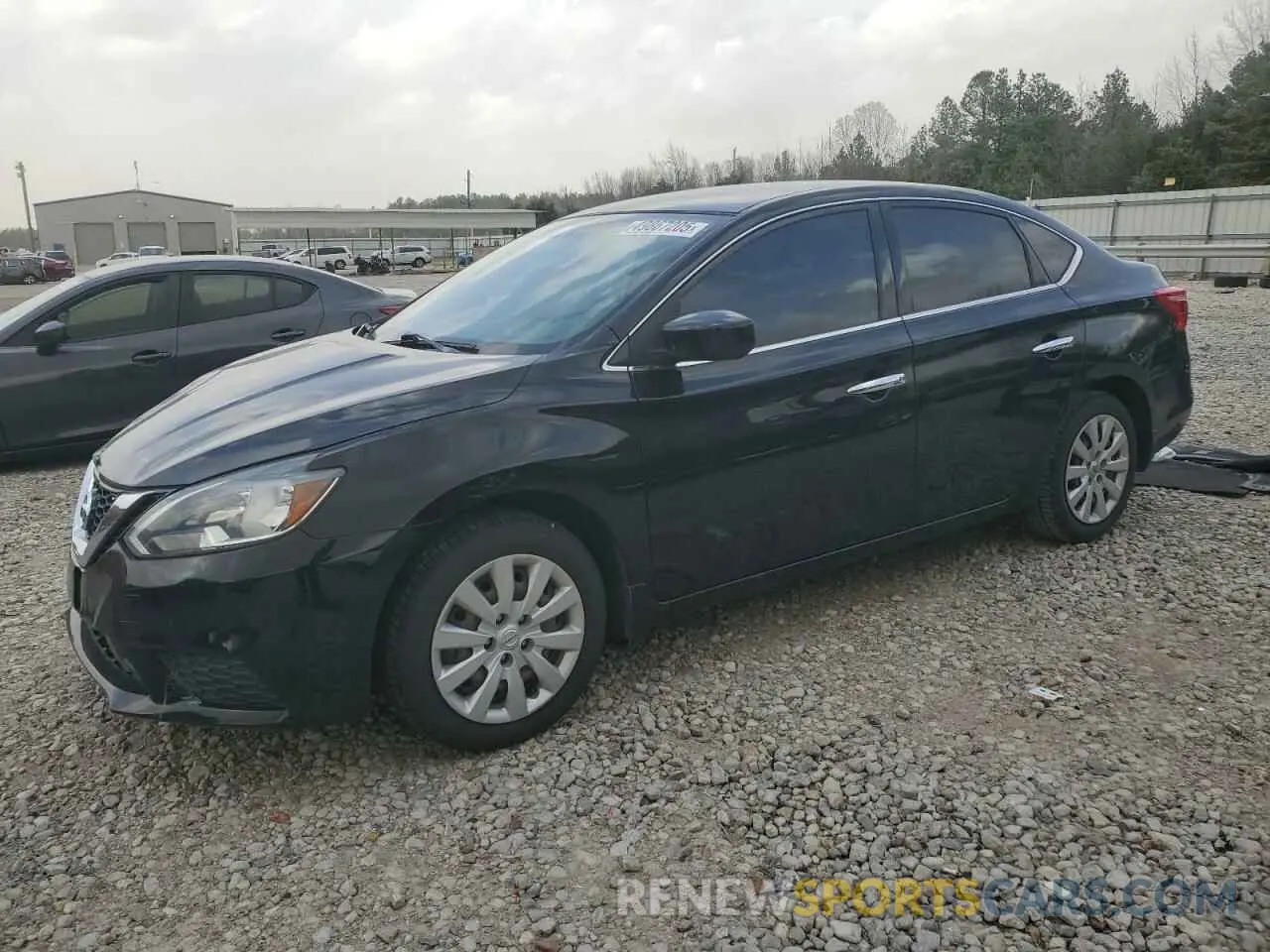 1 Photograph of a damaged car 3N1AB7AP3KY394107 NISSAN SENTRA 2019