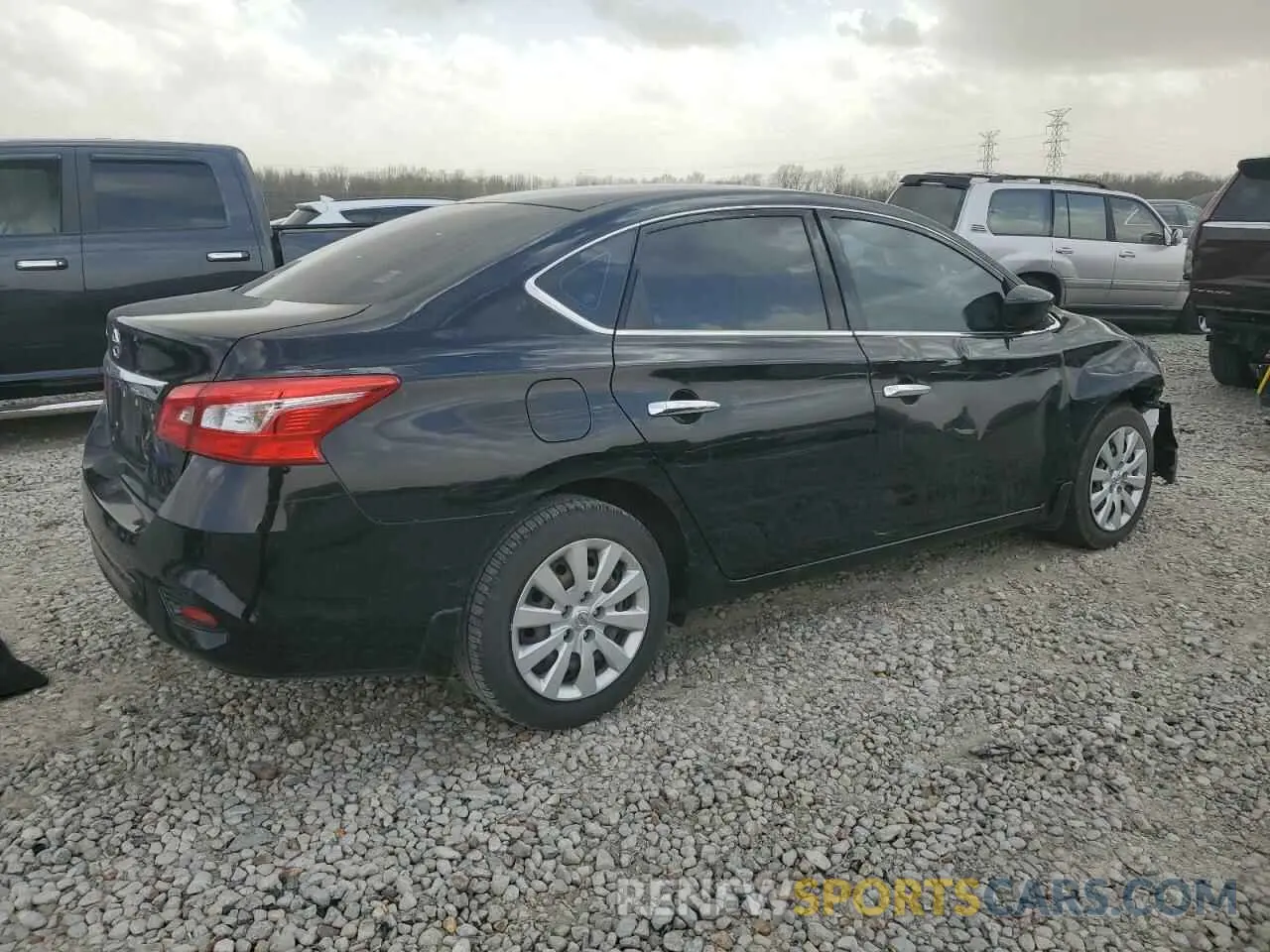 3 Photograph of a damaged car 3N1AB7AP3KY394107 NISSAN SENTRA 2019