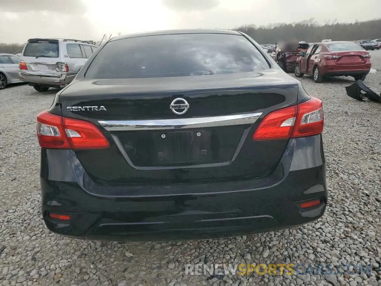 6 Photograph of a damaged car 3N1AB7AP3KY394107 NISSAN SENTRA 2019
