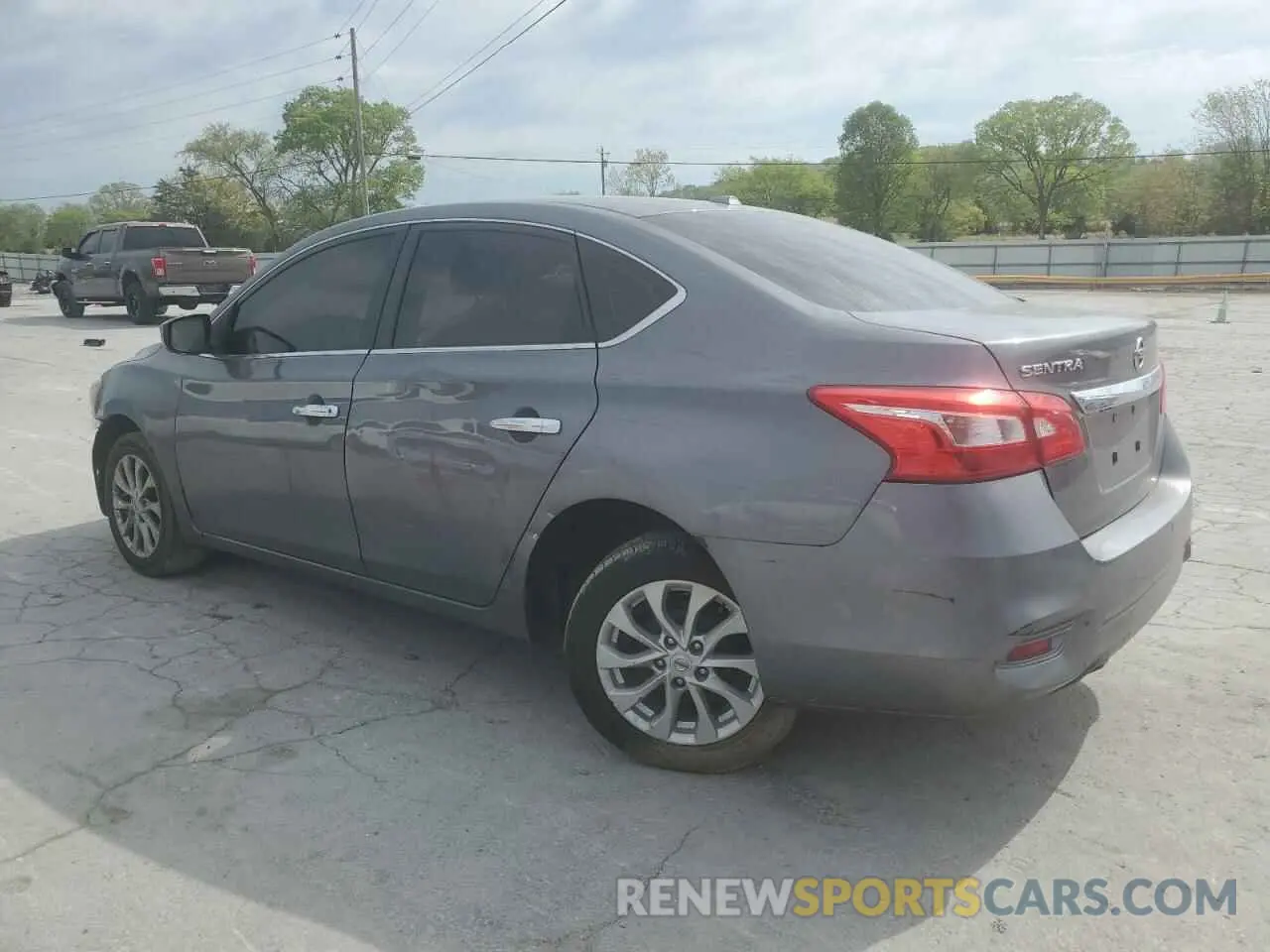 2 Photograph of a damaged car 3N1AB7AP3KY396665 NISSAN SENTRA 2019