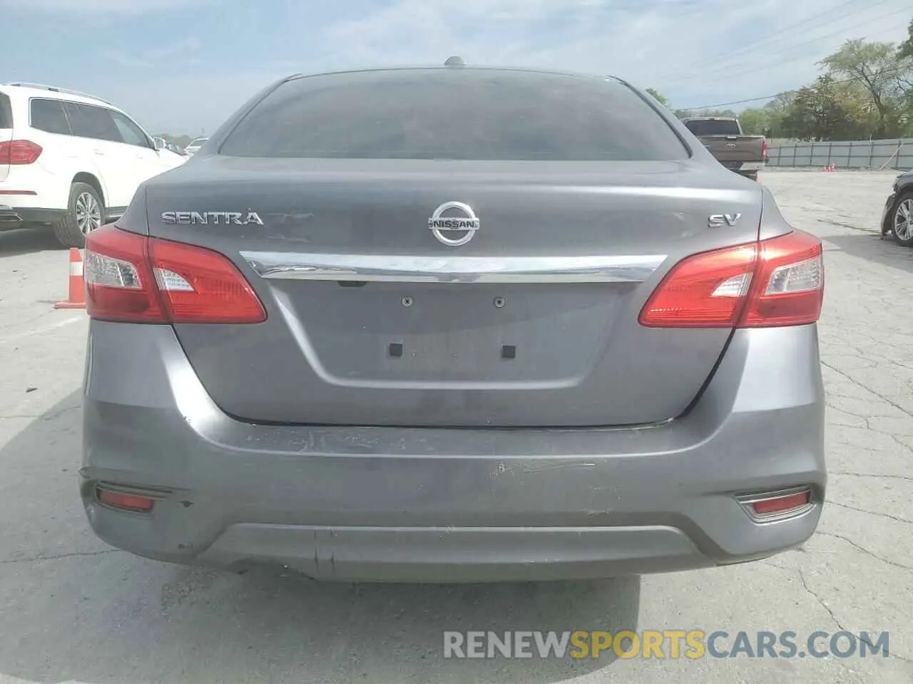 6 Photograph of a damaged car 3N1AB7AP3KY396665 NISSAN SENTRA 2019