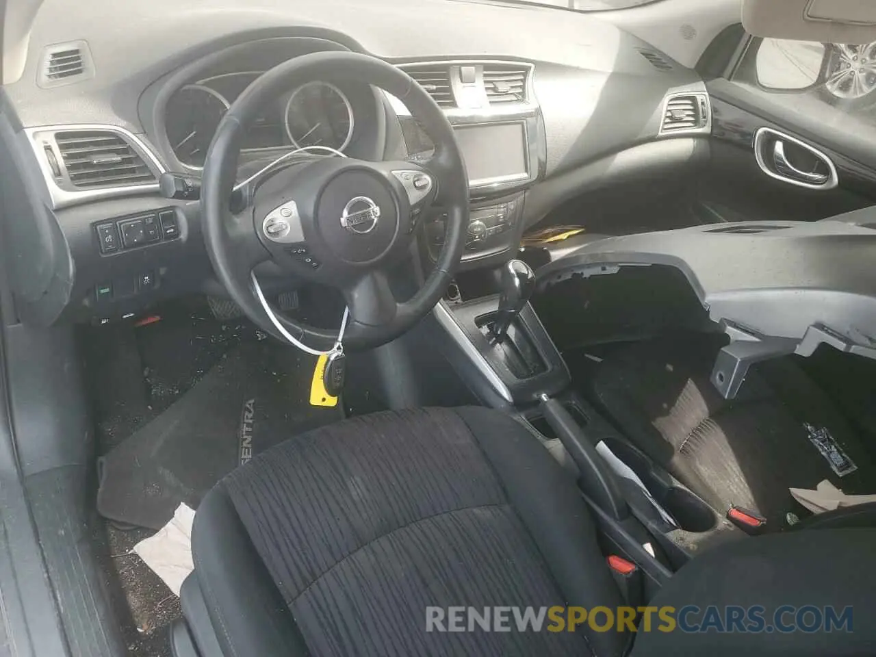 8 Photograph of a damaged car 3N1AB7AP3KY396665 NISSAN SENTRA 2019