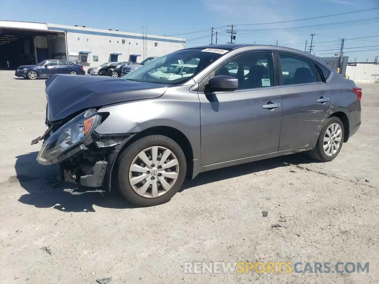 1 Фотография поврежденного автомобиля 3N1AB7AP3KY401007 NISSAN SENTRA 2019