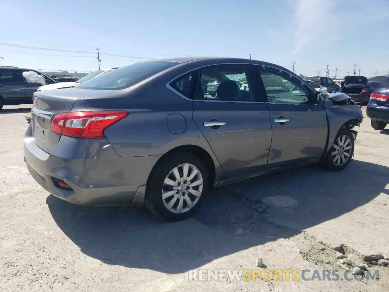 3 Фотография поврежденного автомобиля 3N1AB7AP3KY401007 NISSAN SENTRA 2019