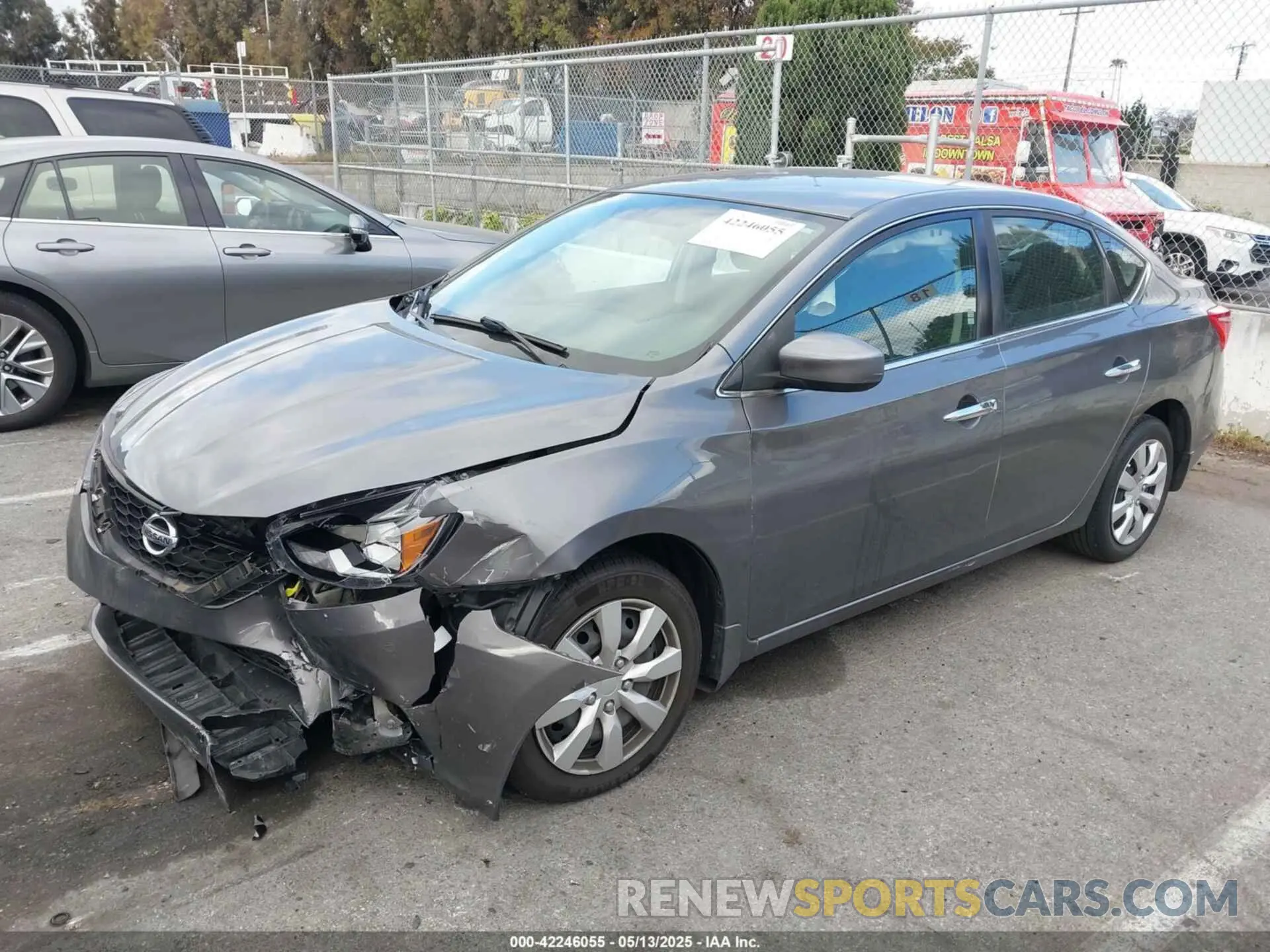 2 Photograph of a damaged car 3N1AB7AP3KY426487 NISSAN SENTRA 2019