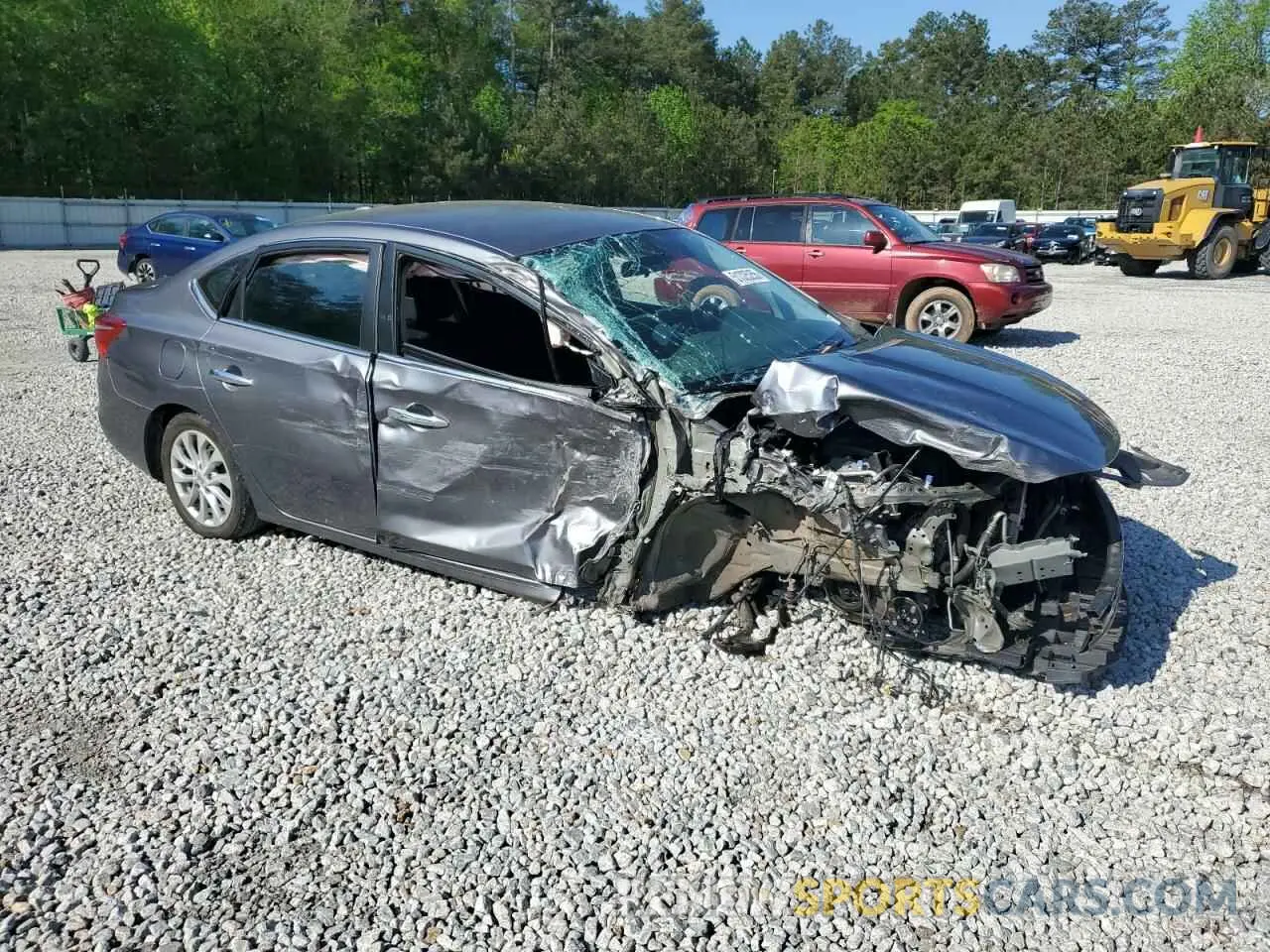 4 Photograph of a damaged car 3N1AB7AP3KY428711 NISSAN SENTRA 2019