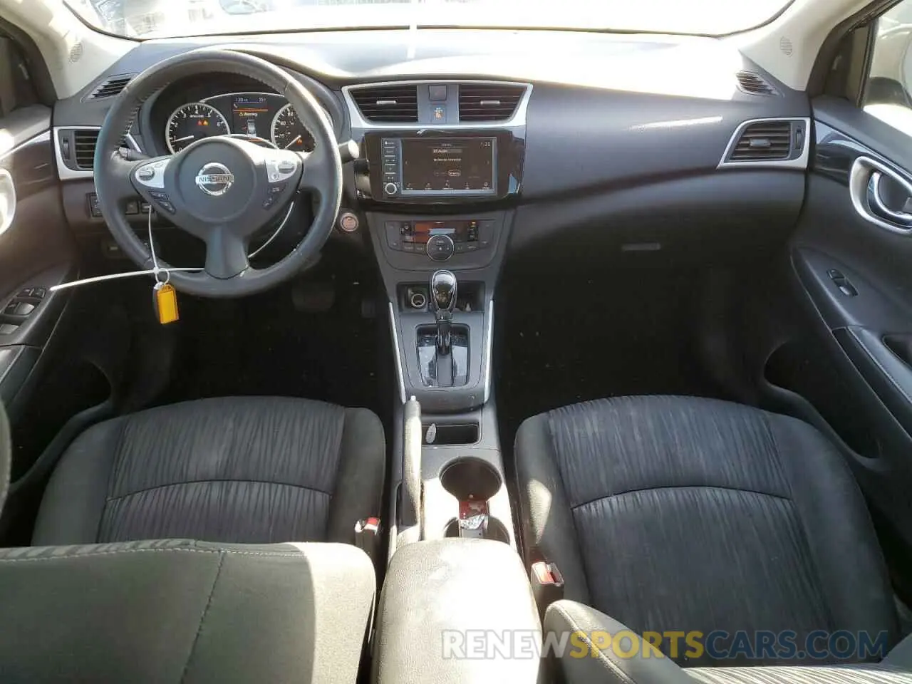 8 Photograph of a damaged car 3N1AB7AP3KY435013 NISSAN SENTRA 2019
