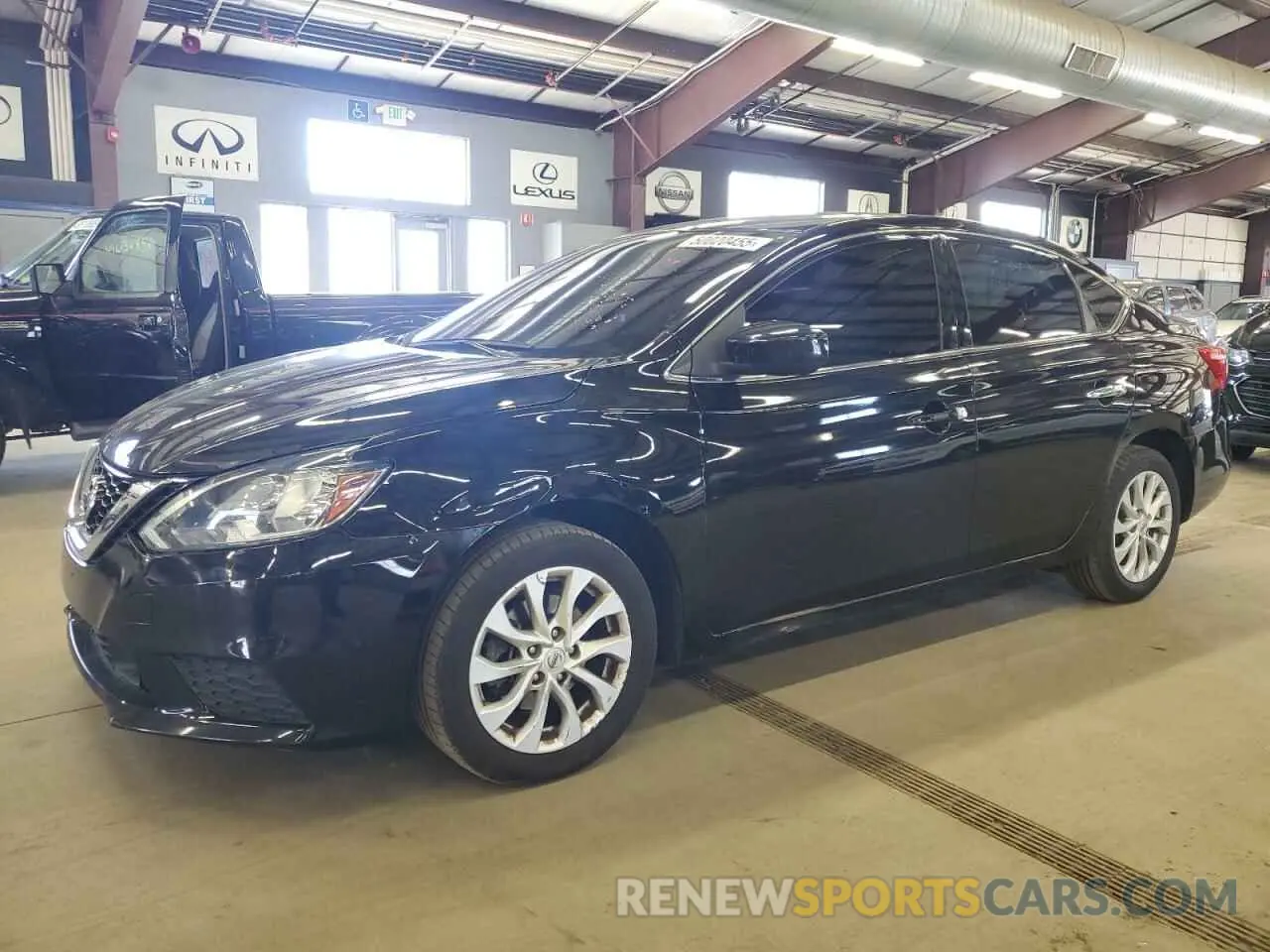 1 Фотография поврежденного автомобиля 3N1AB7AP3KY435481 NISSAN SENTRA 2019