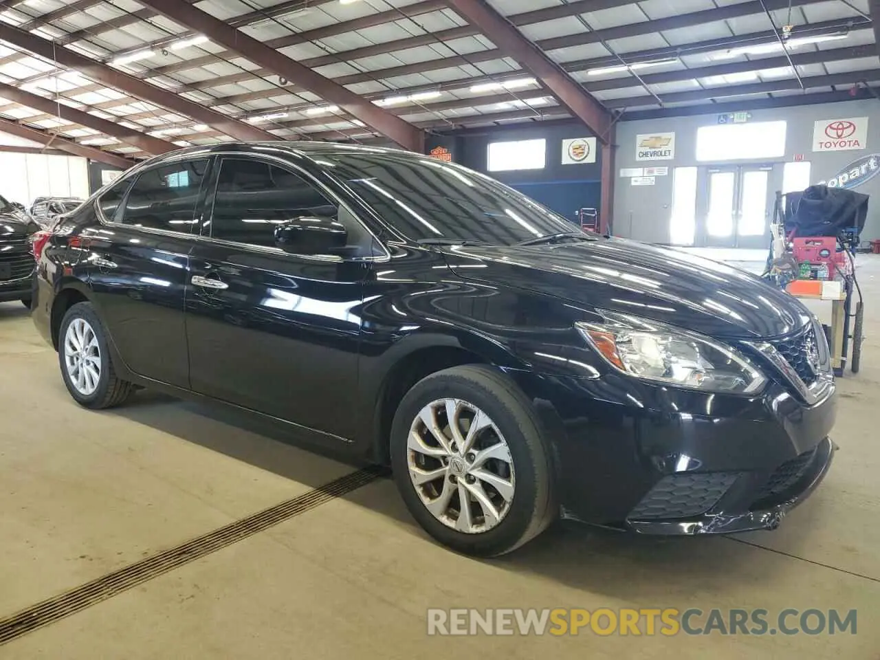 4 Фотография поврежденного автомобиля 3N1AB7AP3KY435481 NISSAN SENTRA 2019