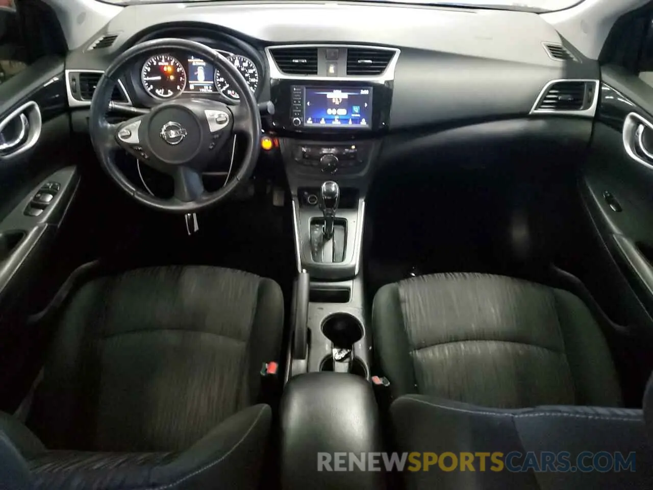 8 Фотография поврежденного автомобиля 3N1AB7AP3KY435481 NISSAN SENTRA 2019