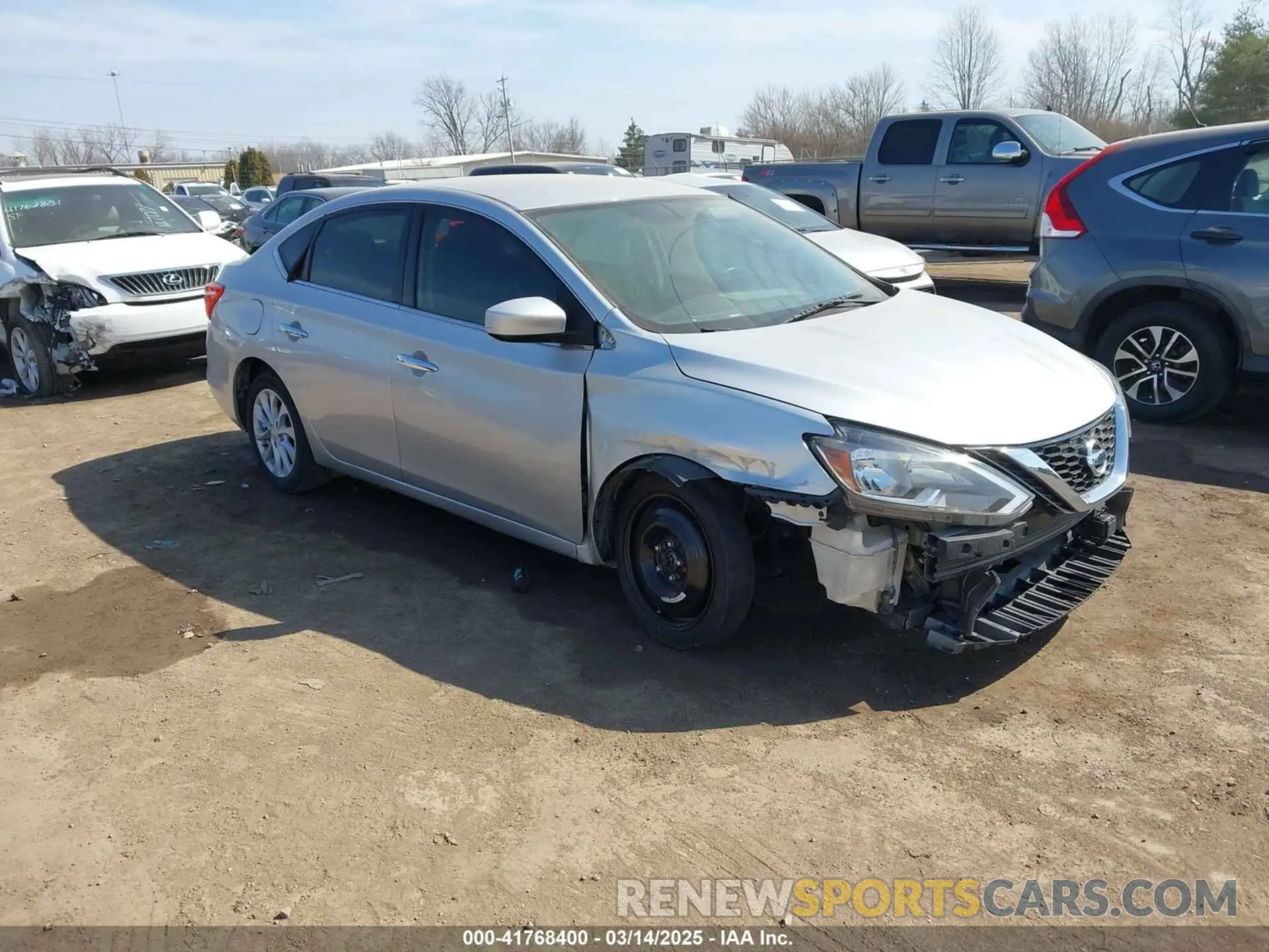 1 Фотография поврежденного автомобиля 3N1AB7AP3KY445072 NISSAN SENTRA 2019
