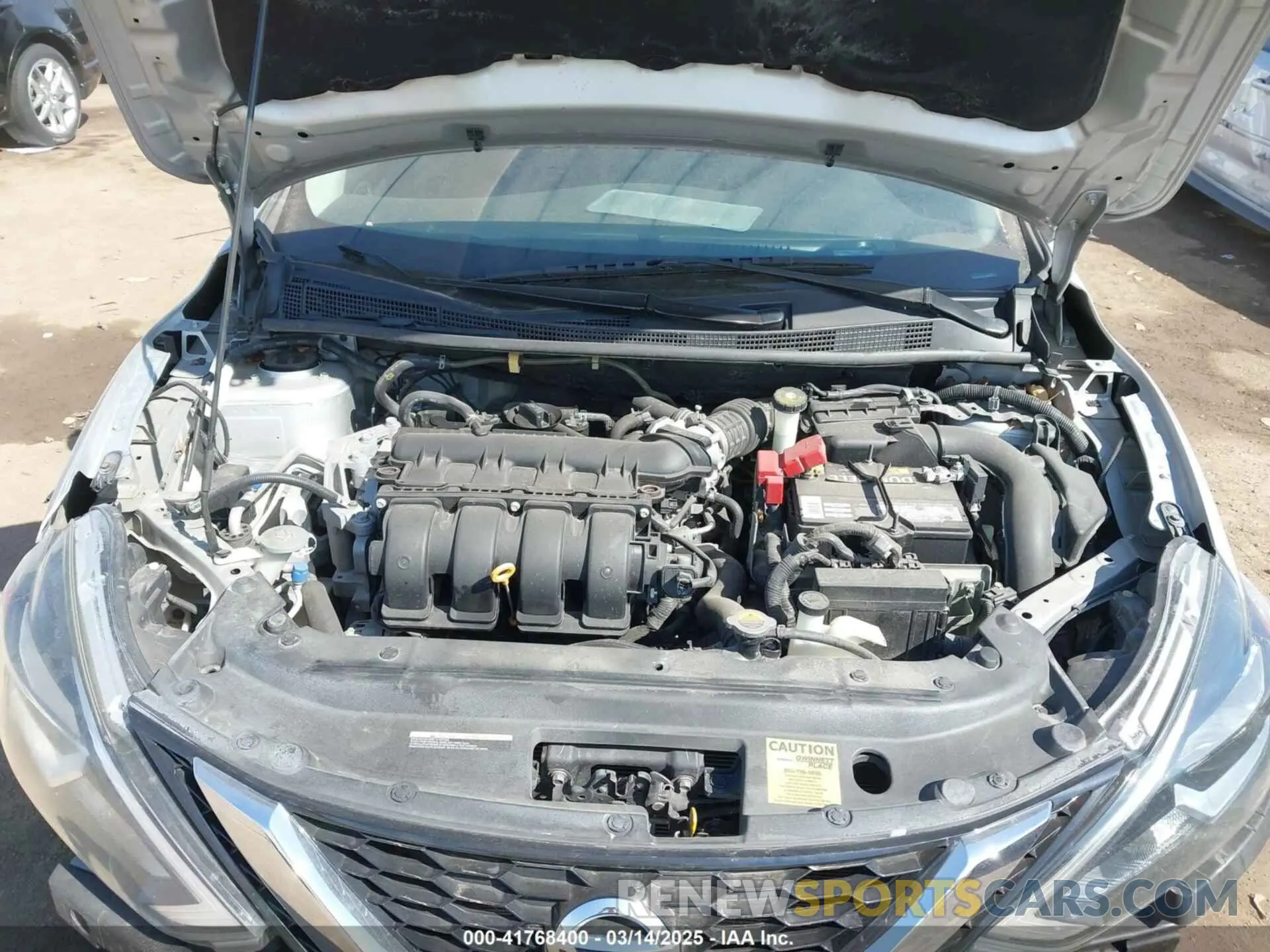 10 Фотография поврежденного автомобиля 3N1AB7AP3KY445072 NISSAN SENTRA 2019