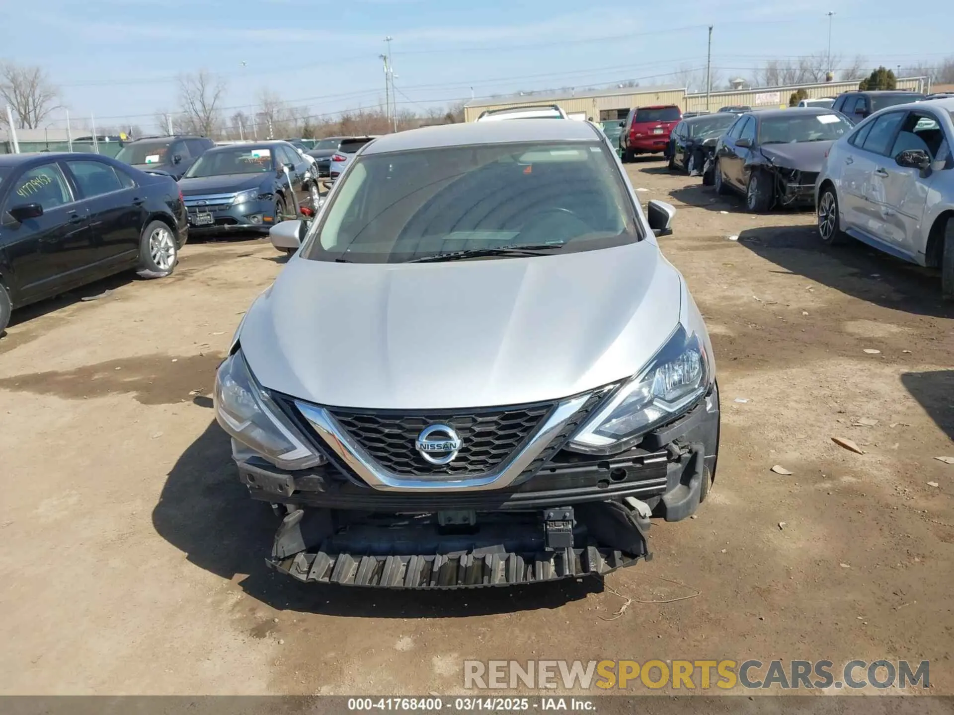 12 Фотография поврежденного автомобиля 3N1AB7AP3KY445072 NISSAN SENTRA 2019