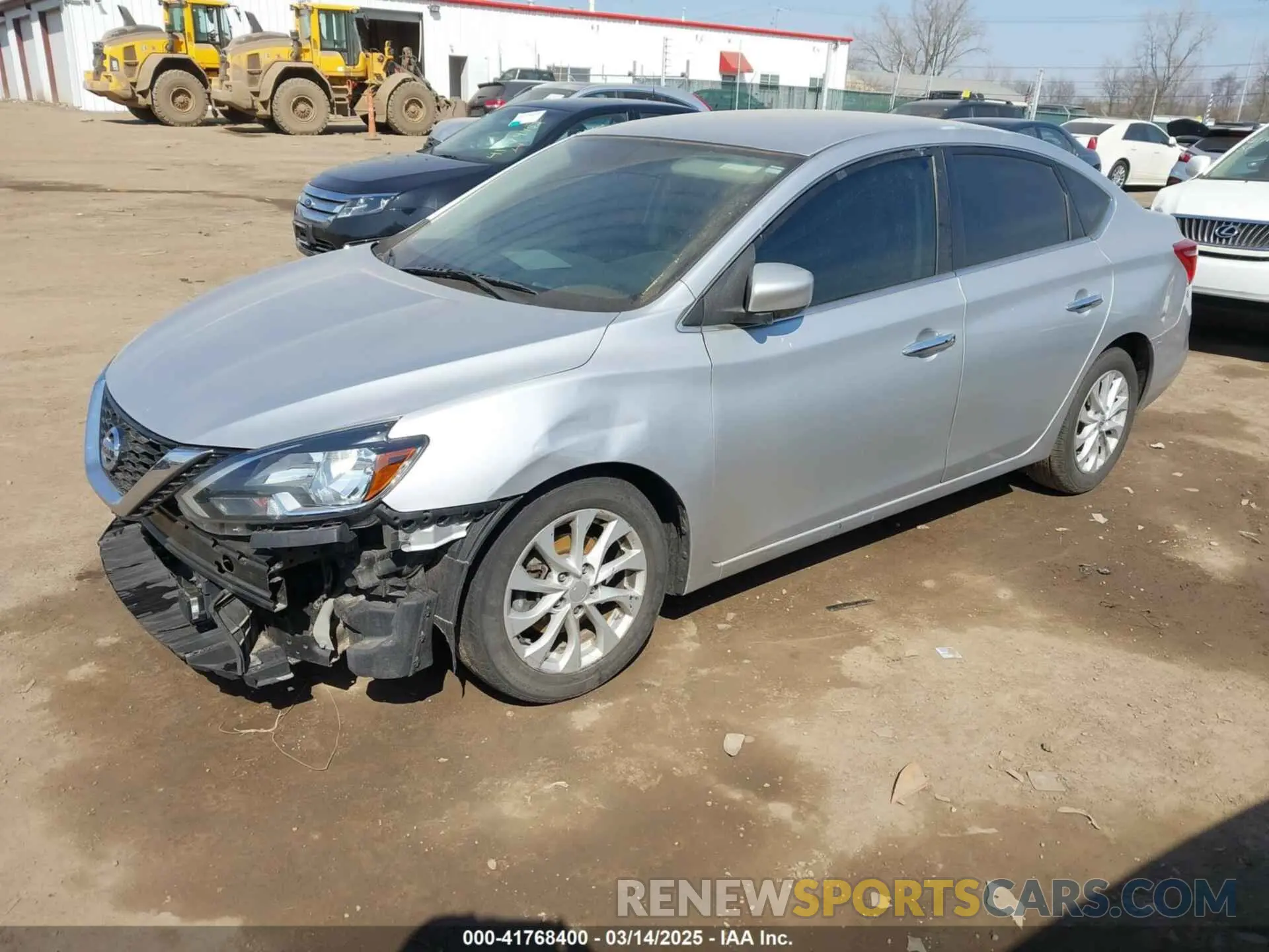 2 Фотография поврежденного автомобиля 3N1AB7AP3KY445072 NISSAN SENTRA 2019