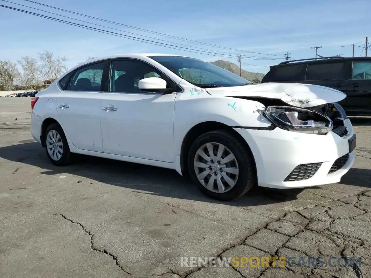 4 Photograph of a damaged car 3N1AB7AP3KY456718 NISSAN SENTRA 2019