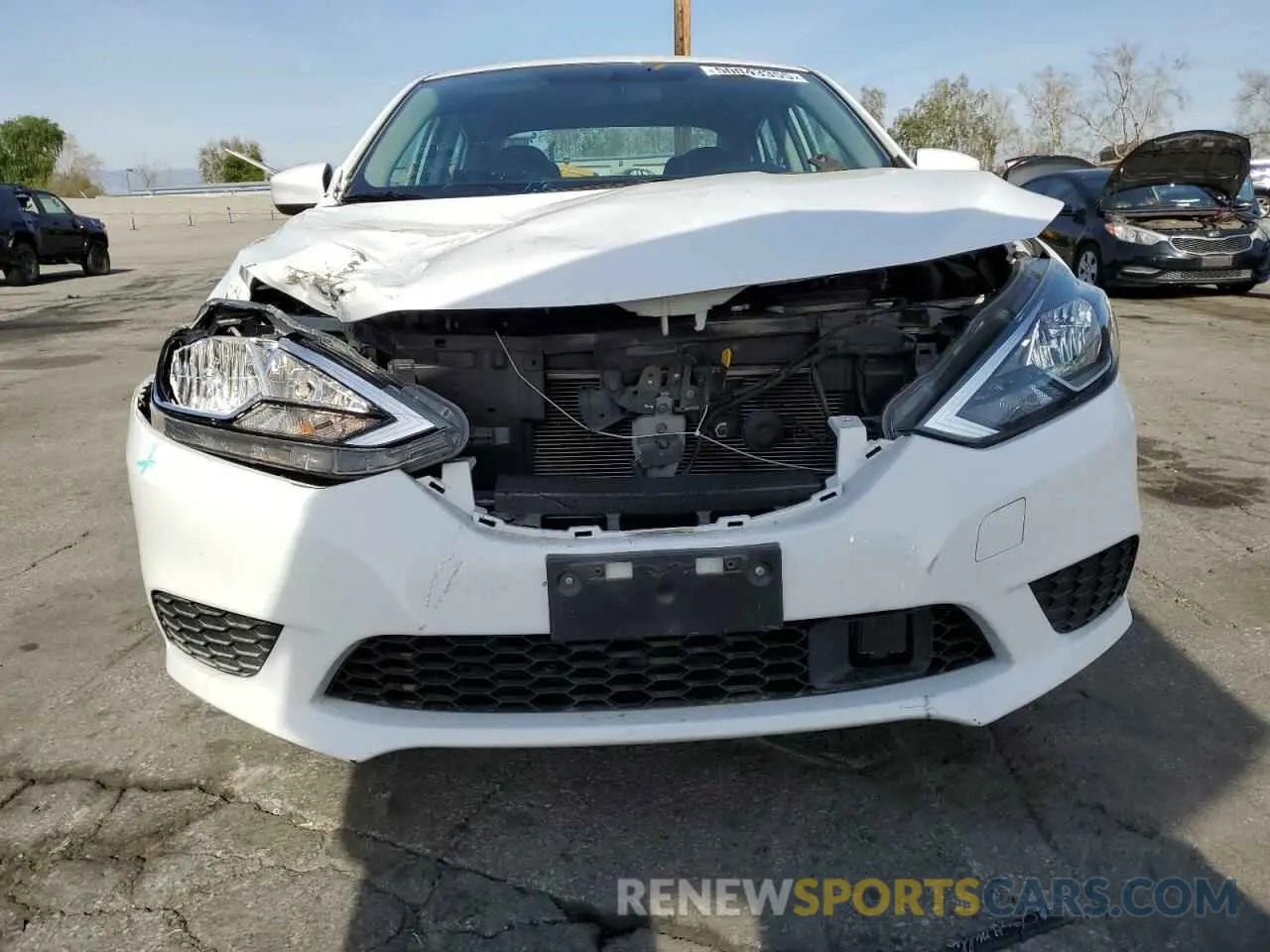 5 Photograph of a damaged car 3N1AB7AP3KY456718 NISSAN SENTRA 2019