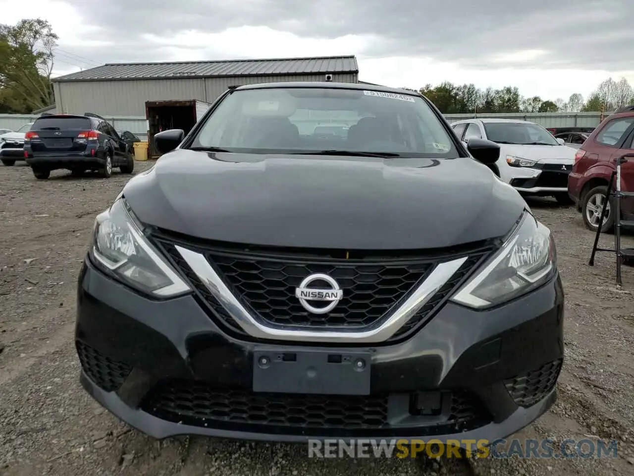 5 Photograph of a damaged car 3N1AB7AP4KL605618 NISSAN SENTRA 2019
