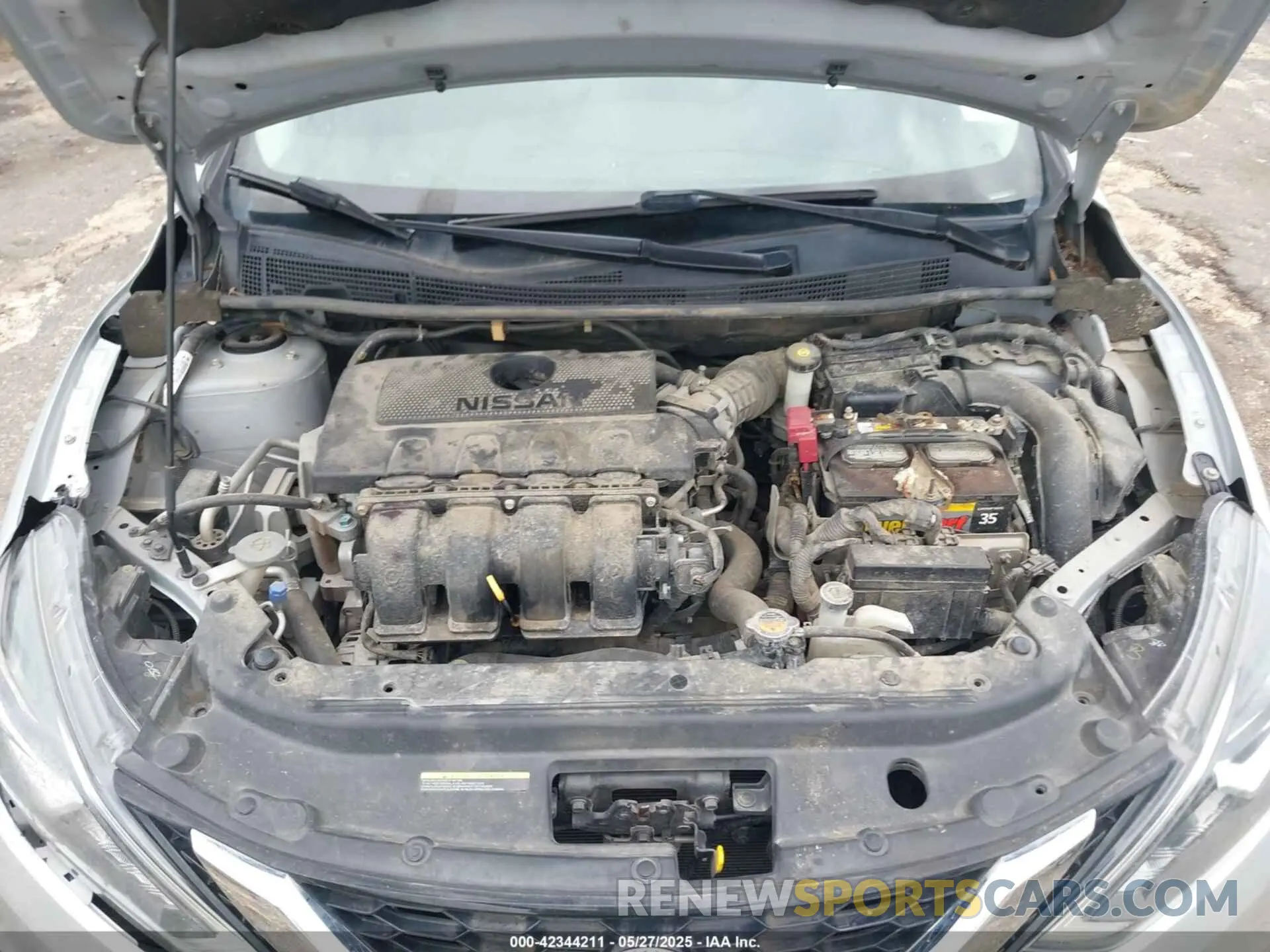 10 Photograph of a damaged car 3N1AB7AP4KL620149 NISSAN SENTRA 2019