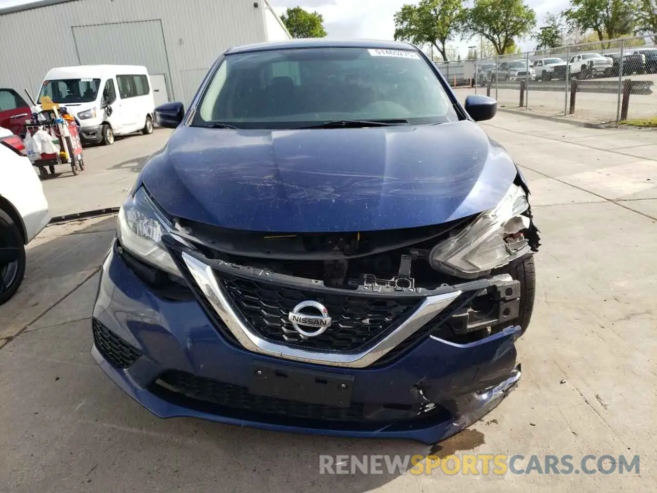 5 Photograph of a damaged car 3N1AB7AP4KY211037 NISSAN SENTRA 2019
