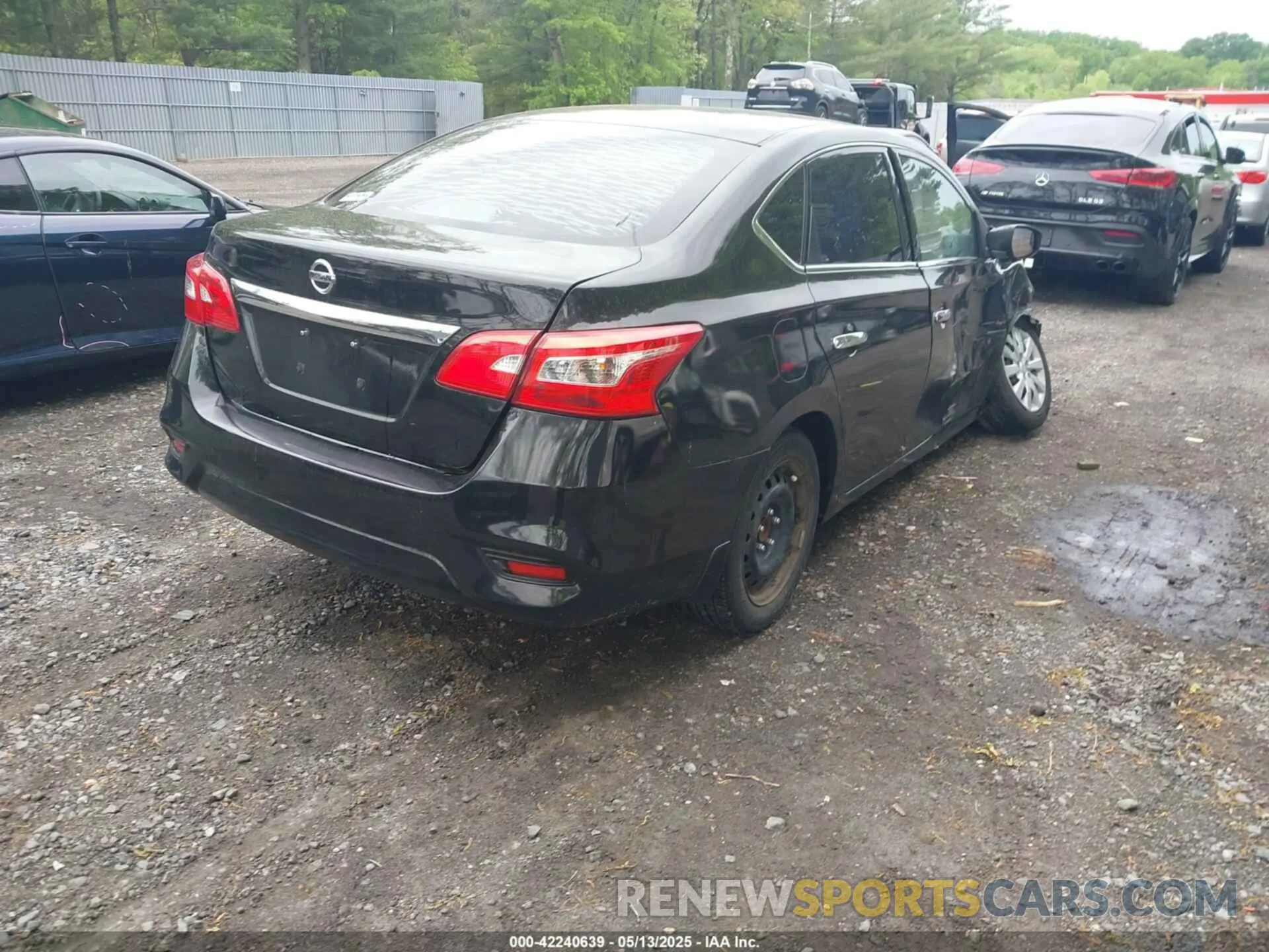 4 Photograph of a damaged car 3N1AB7AP4KY216156 NISSAN SENTRA 2019