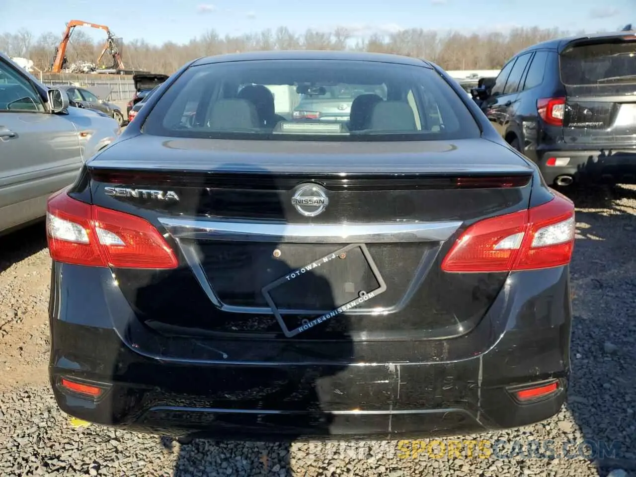 6 Photograph of a damaged car 3N1AB7AP4KY223592 NISSAN SENTRA 2019
