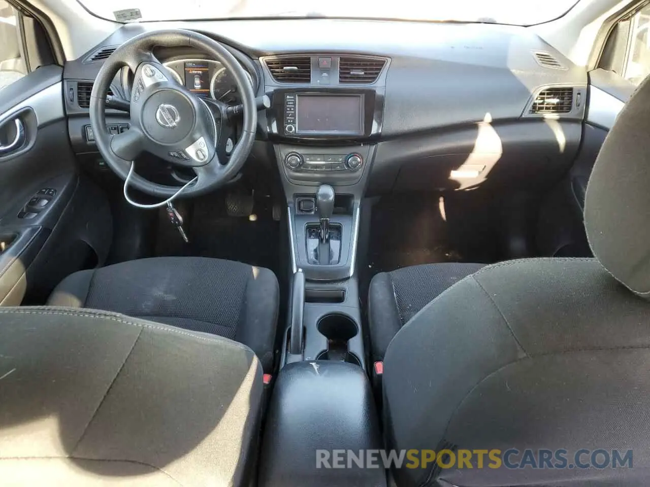 8 Photograph of a damaged car 3N1AB7AP4KY223592 NISSAN SENTRA 2019