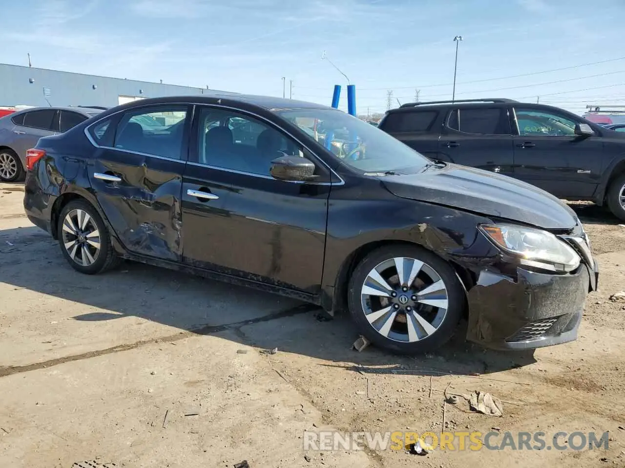 4 Фотография поврежденного автомобиля 3N1AB7AP4KY230185 NISSAN SENTRA 2019