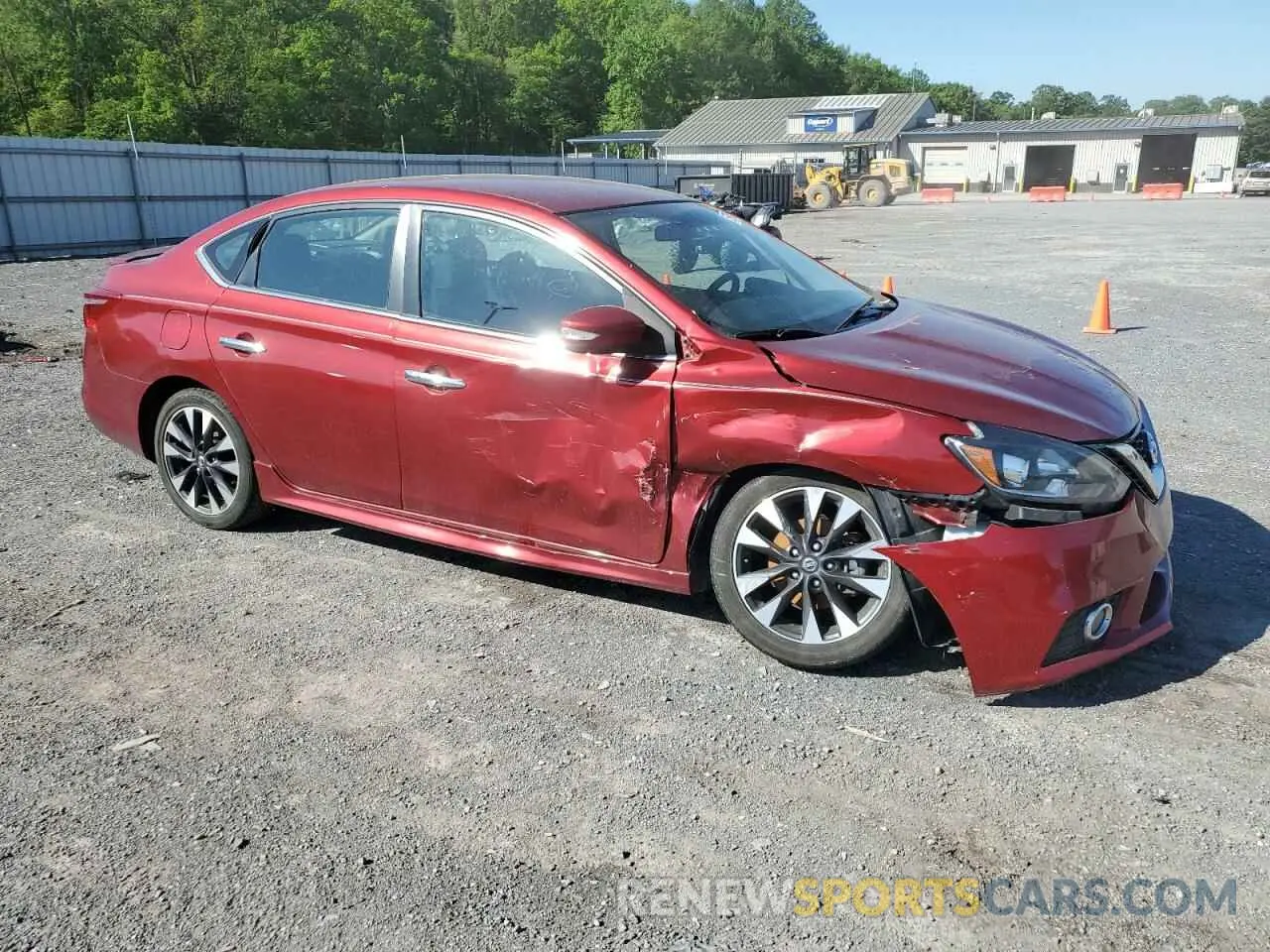 4 Photograph of a damaged car 3N1AB7AP4KY253952 NISSAN SENTRA 2019