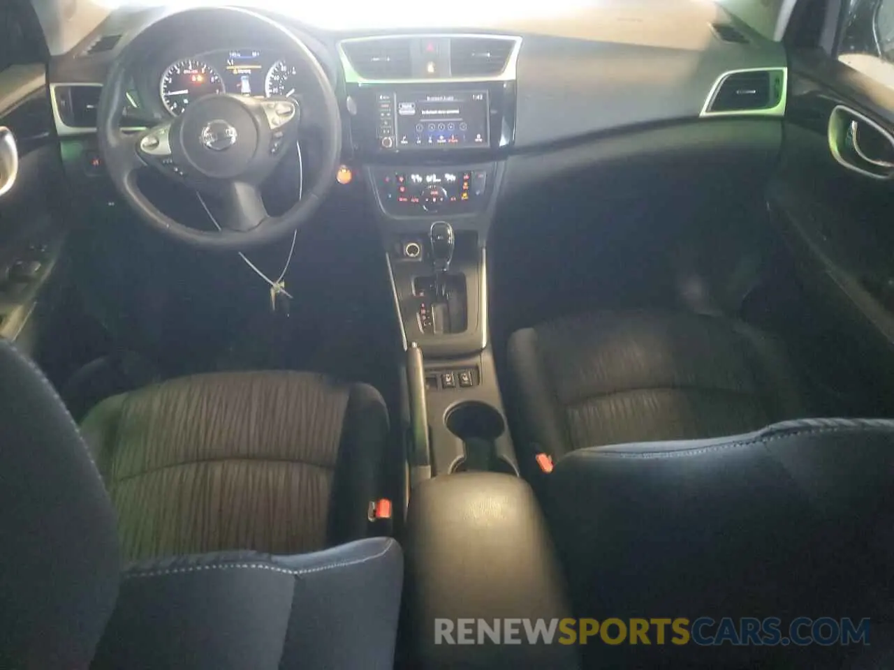 8 Photograph of a damaged car 3N1AB7AP4KY254860 NISSAN SENTRA 2019