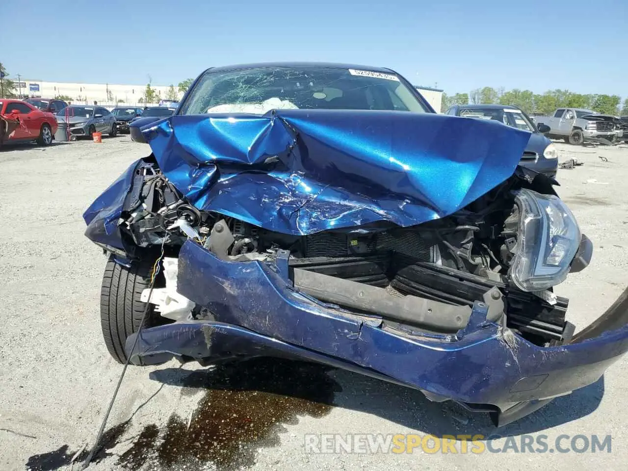 5 Photograph of a damaged car 3N1AB7AP4KY258780 NISSAN SENTRA 2019