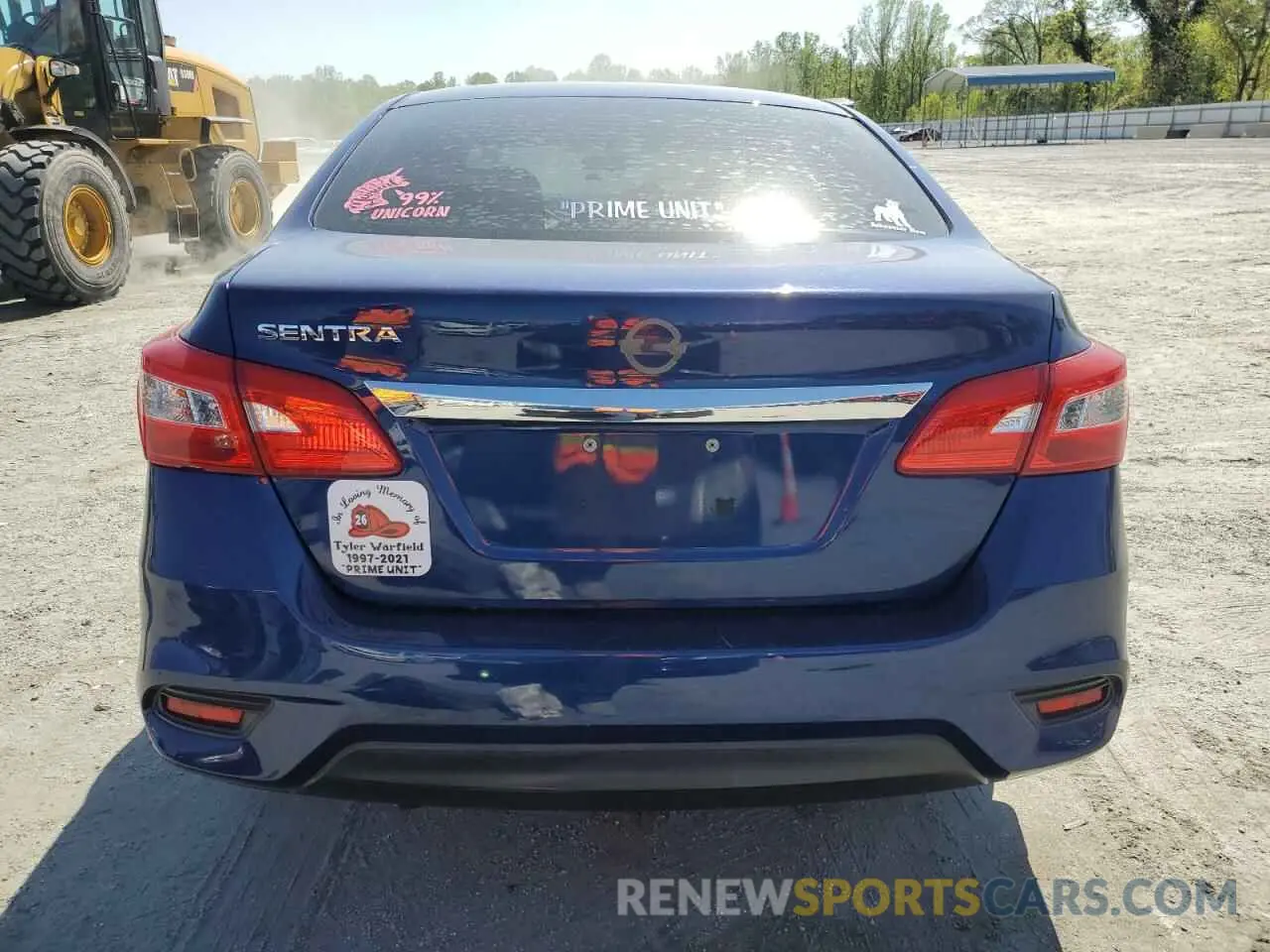 6 Photograph of a damaged car 3N1AB7AP4KY258780 NISSAN SENTRA 2019
