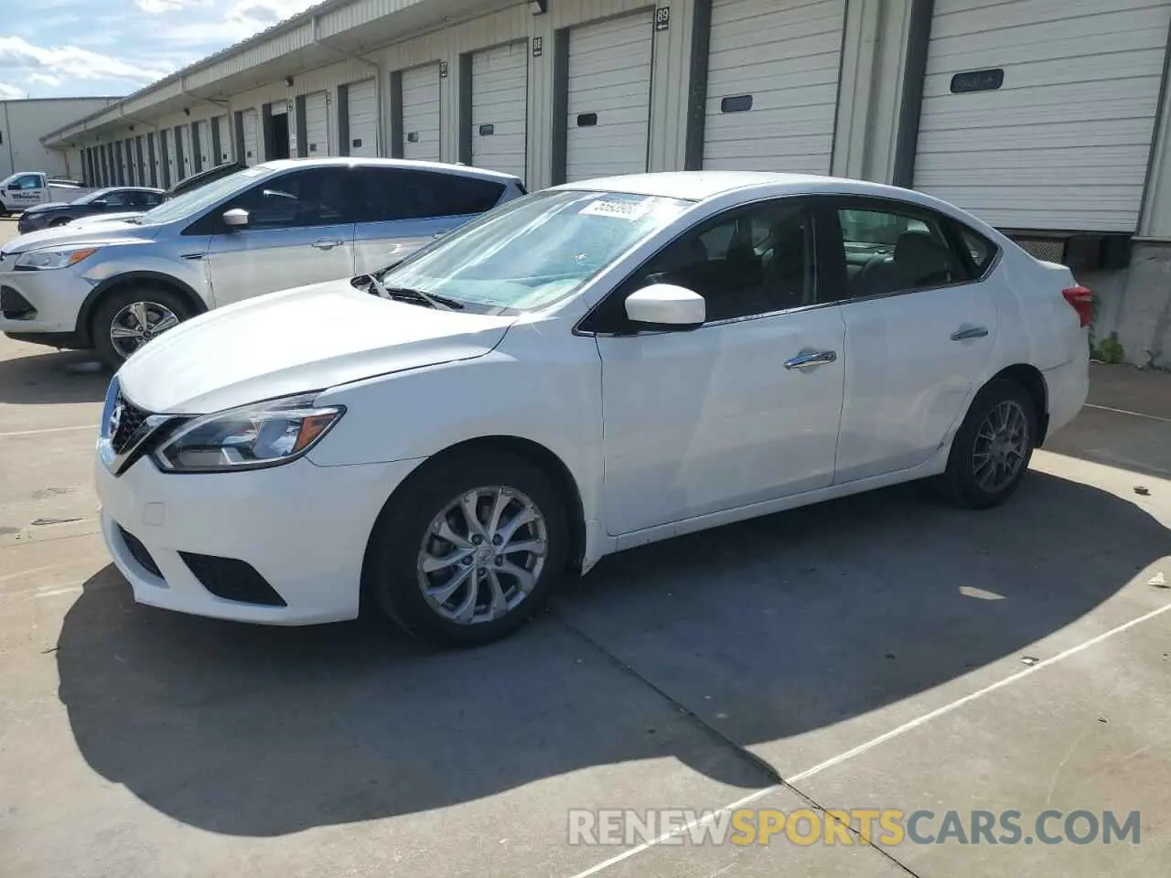 1 Photograph of a damaged car 3N1AB7AP4KY262070 NISSAN SENTRA 2019
