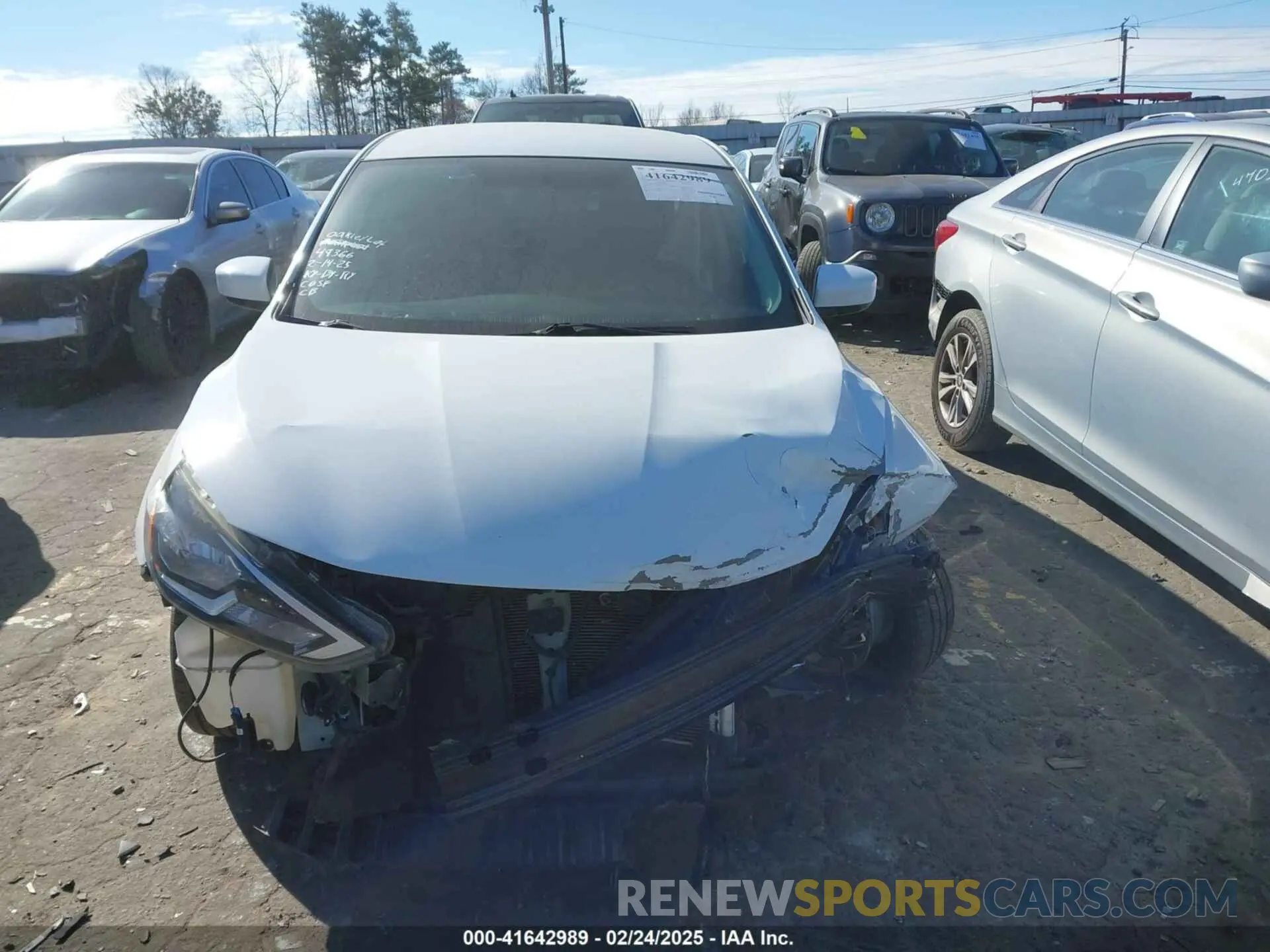 12 Photograph of a damaged car 3N1AB7AP4KY265082 NISSAN SENTRA 2019